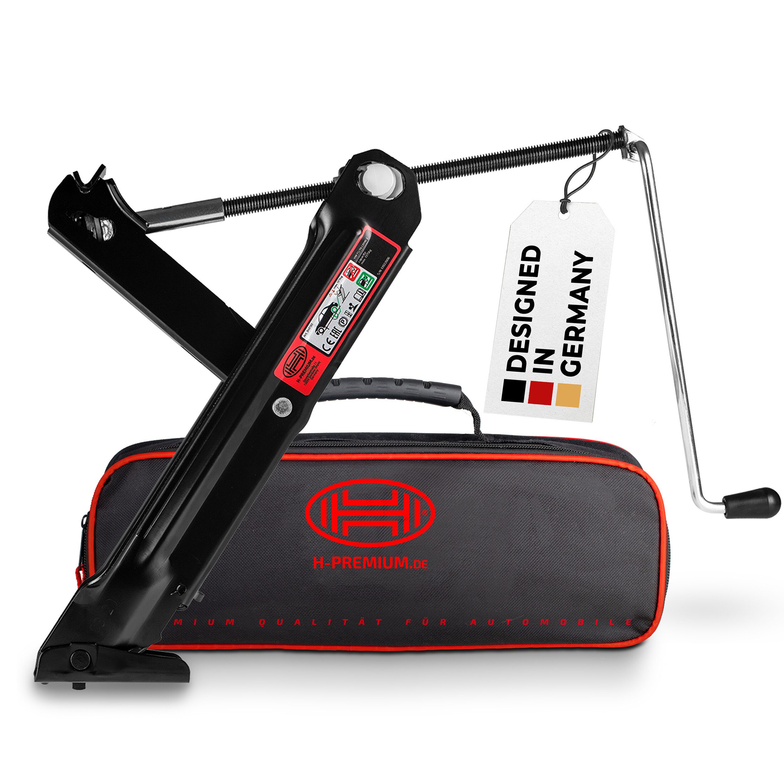 HEYNER Wagenheber OEM Wagenheber Erstausrüsterqualität T5/T6 bis 1375kg ab Baujahr 2010, max. Hubhöhe: 39 cm, 1-tlg.