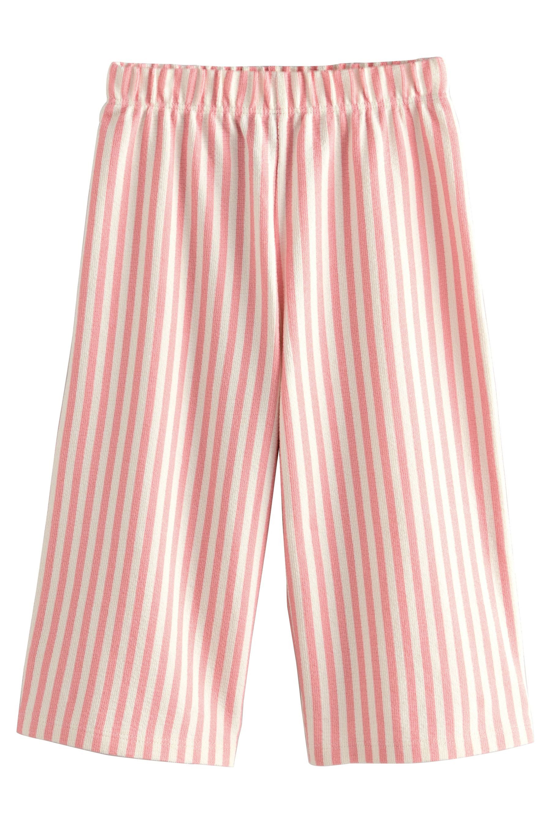 Next Palazzohose Strukturierte Hose mit weitem günstig online kaufen
