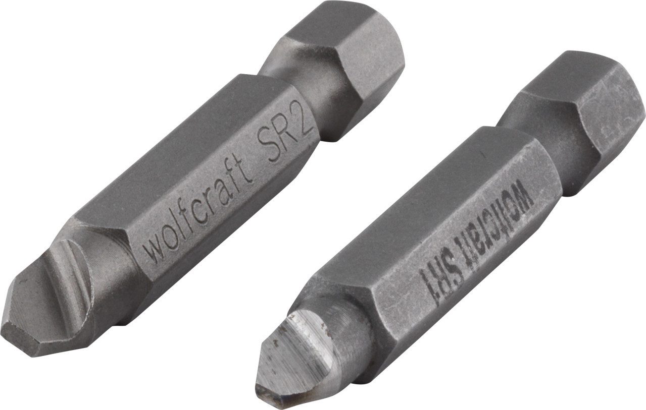 Wolfcraft Bit-Set Wolfcraft Schraubenausdreher-Set 2-teilig