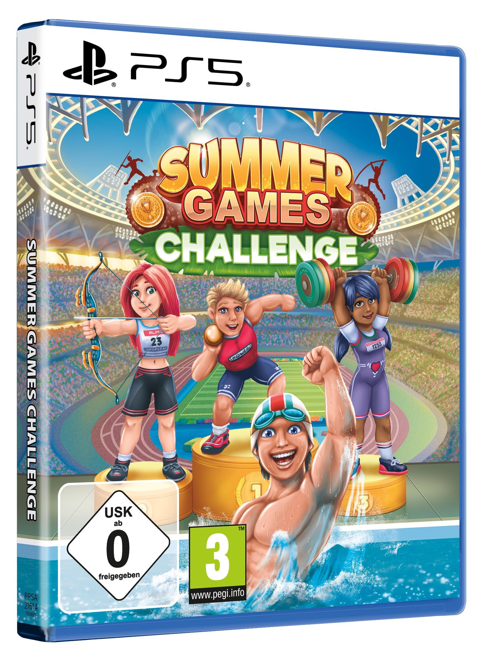 SUMMER GAMES CHALLENGE - 14 Sportarten - Sport Spiele für PS5 (Blu-ray Disc), PlayStation 5