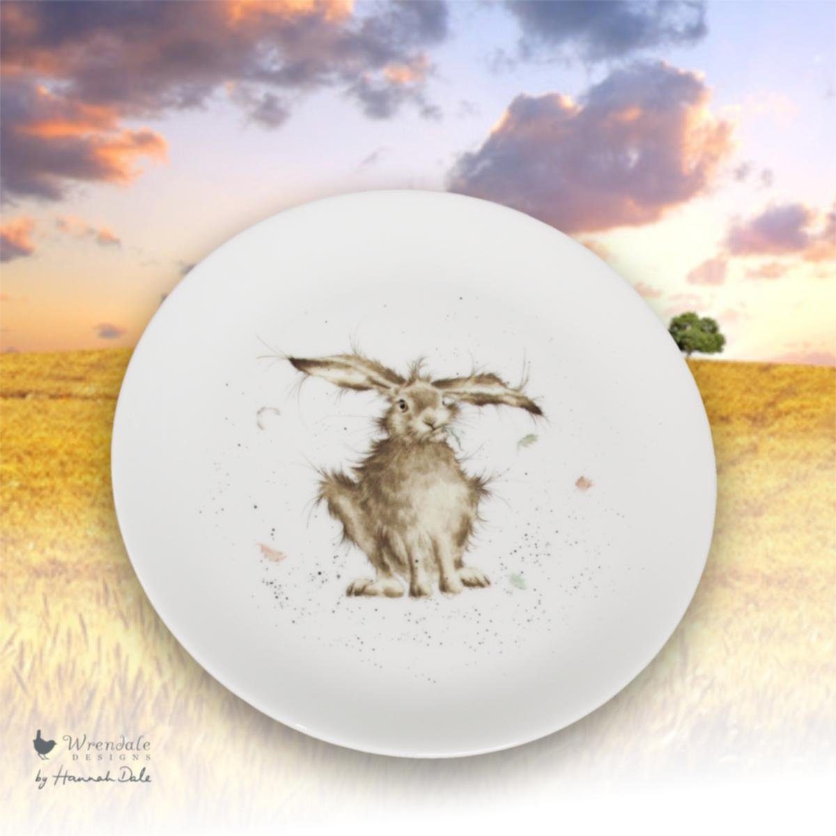 Teller Wrendale Designs Porzellan-Kuchenteller 4er-Set