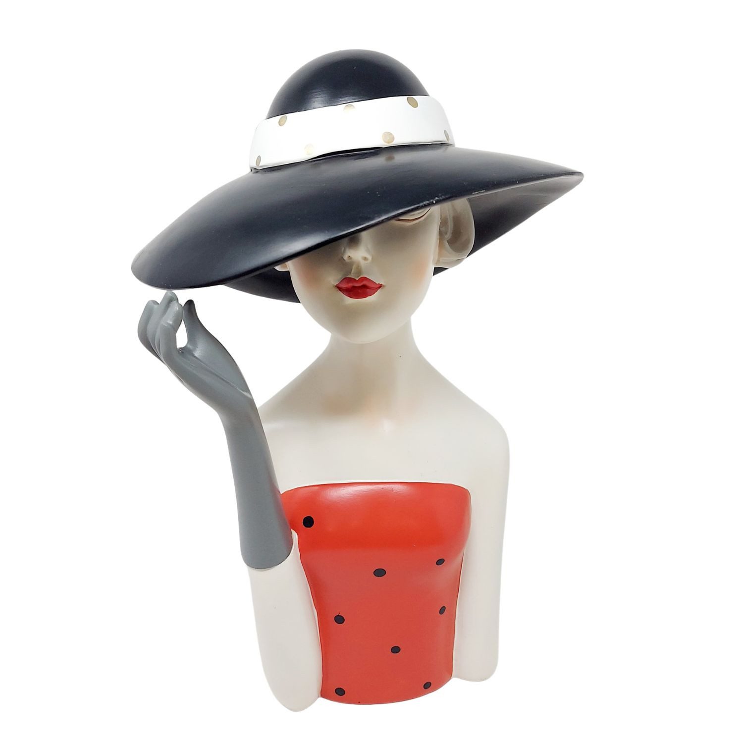 formano Dekofigur LADY, Höhe: 30cm, Farbe: Mehrfarbig, Motiv: Dame