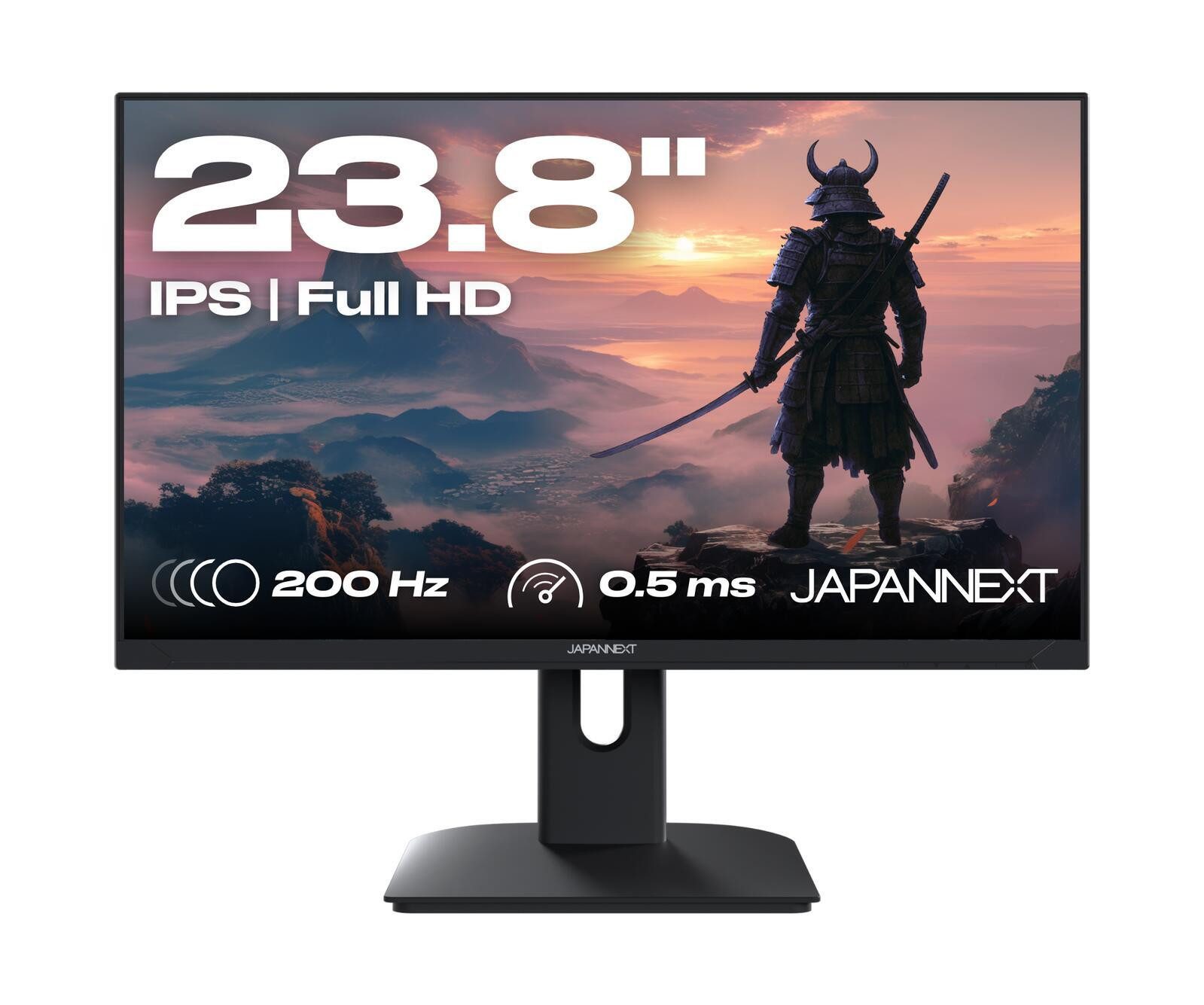 JAPANNEXT Gaming-LED-Monitor (1920 x 1080, 0,5 ms Reaktionszeit, 200 Hz, ELED)