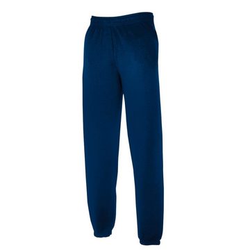 Fruit of the Loom Anzughose Sweat Pants Elastische Bündchen Marineblau XXL (1-tlg)