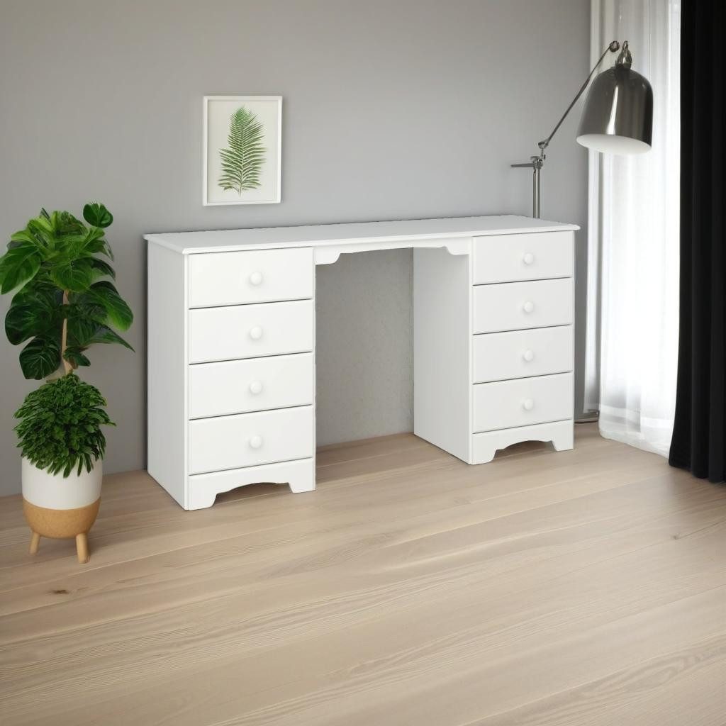 dynamic24 Schreibtisch, Schminktisch mit Hocker Bürotisch günstig online kaufen