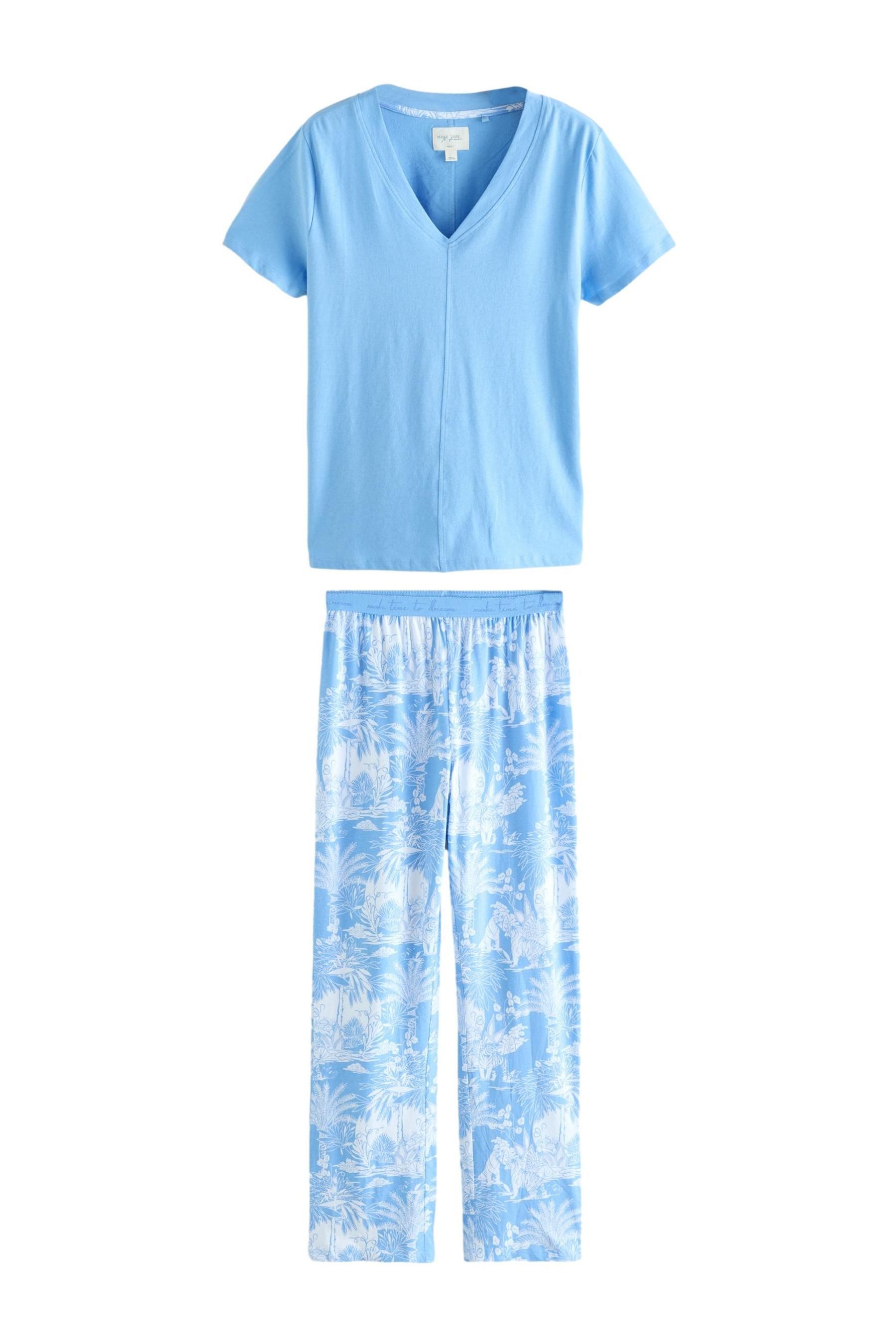 Next Pyjama Kurzärmeliger Baumwoll-Pyjama (2 tlg) günstig online kaufen