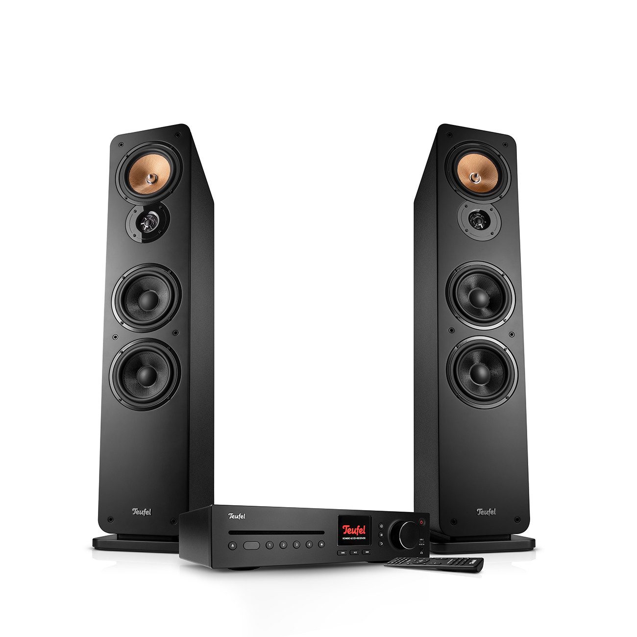 Teufel ULTIMA 40 KOMBO 3 Lautsprechersystem (Bluetooth, 260 W, WLAN, LAN, Bluetooth, DAB+ Radio)