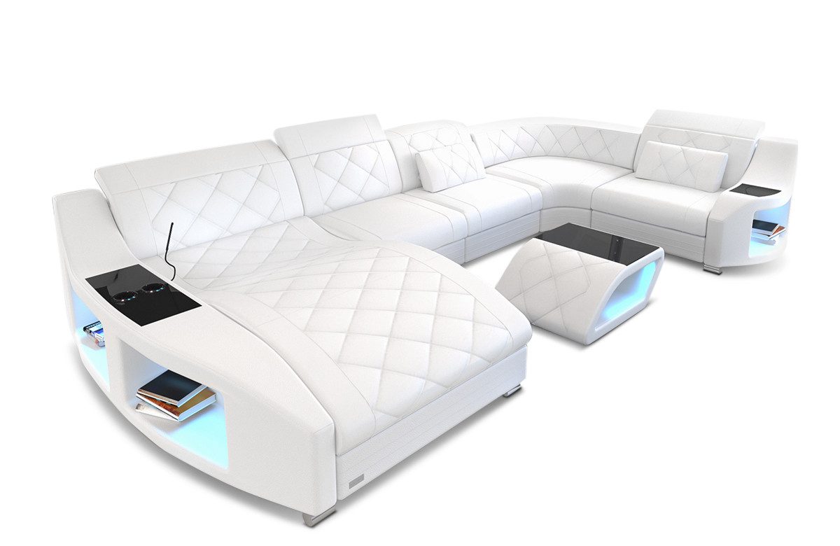 Sofa Dreams Wohnlandschaft Sofa Leder Swing günstig online kaufen