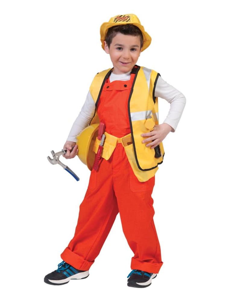 Funny Fashion Kostüm Kinder Latzhose orange
