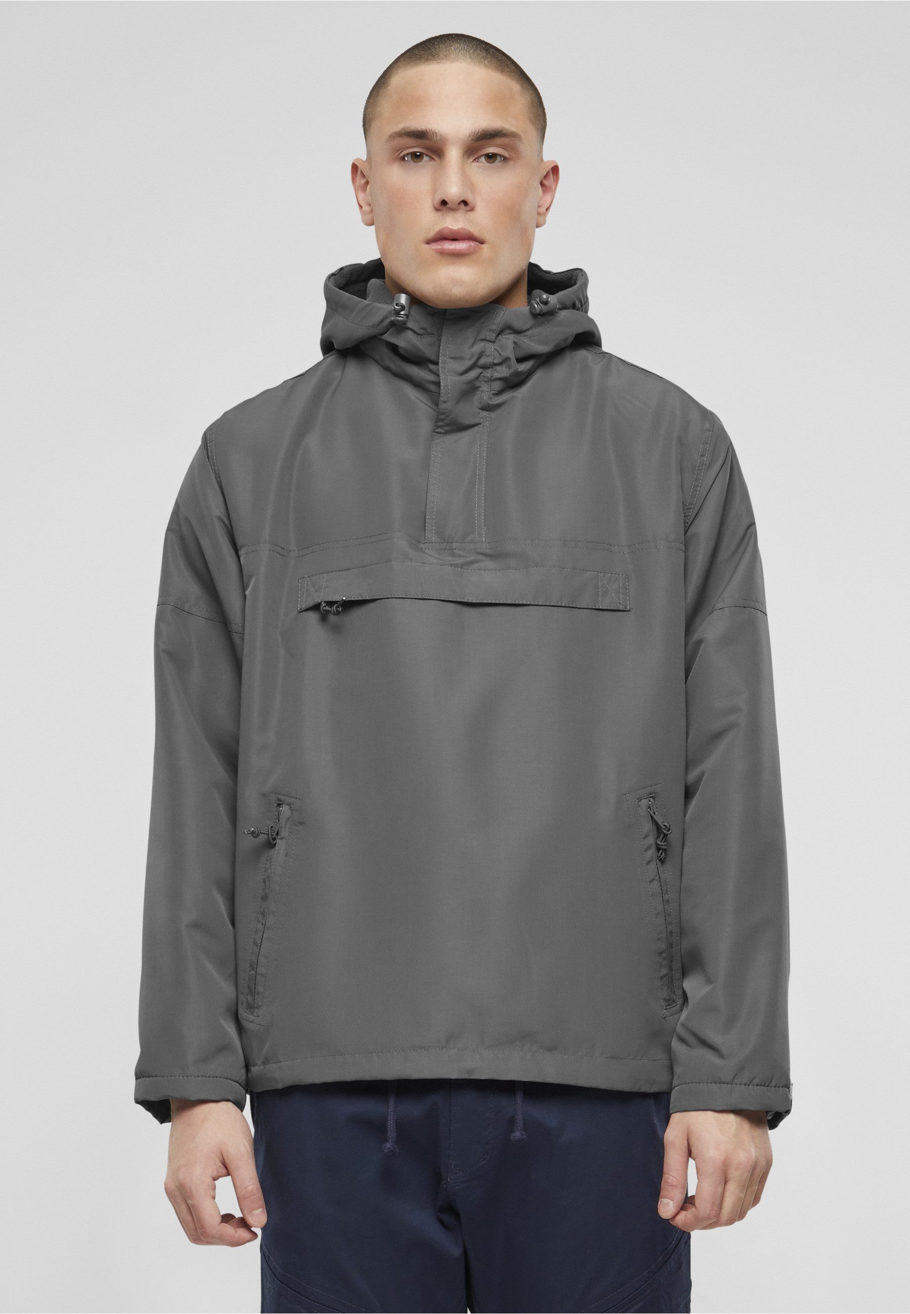 Brandit Anorak Brandit Herren Fleece Pull Over Windbreaker (1-St)