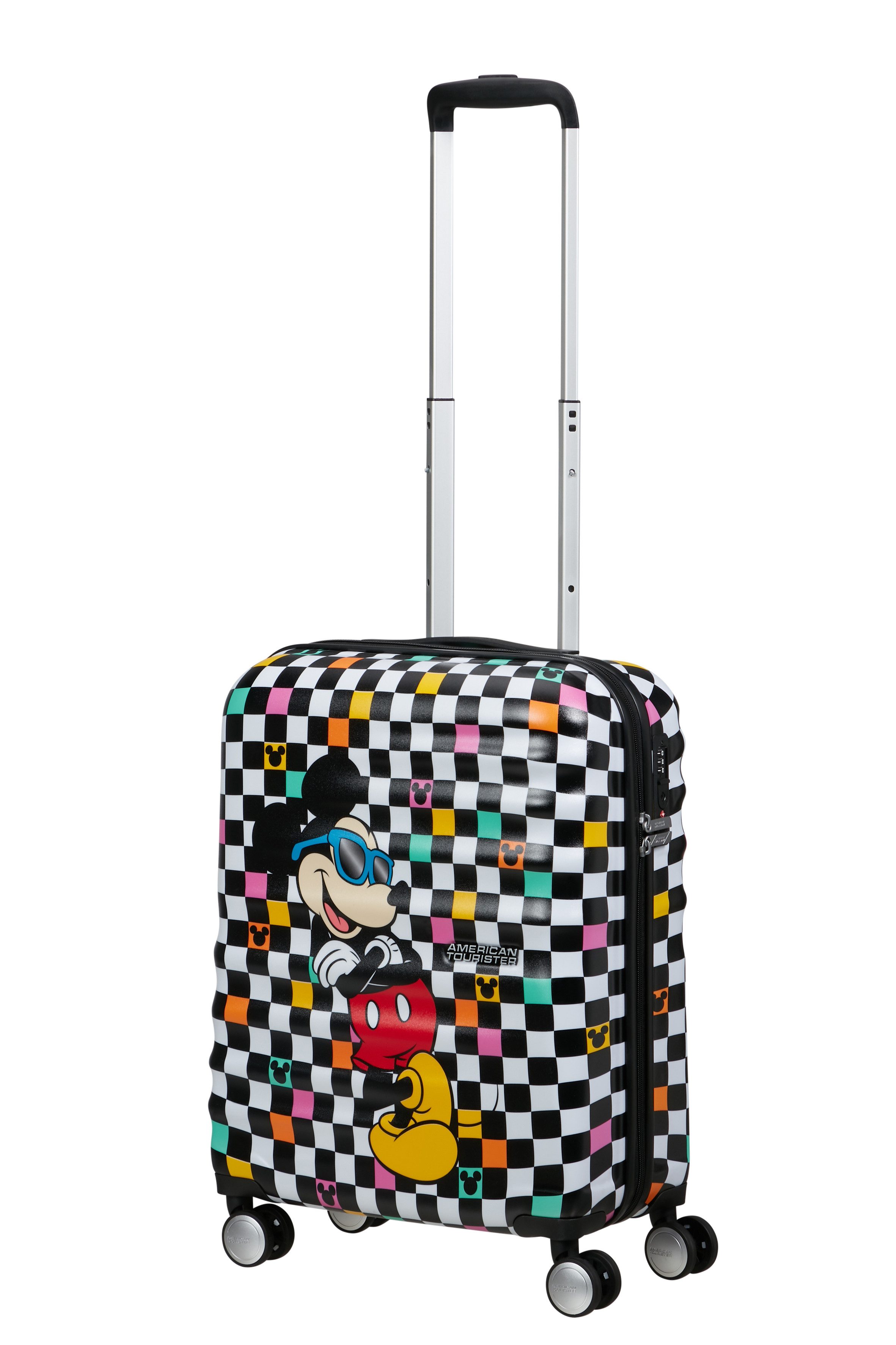 American Tourister® Hartschalen-Trolley WAVEBREAKER DISNEY, verschiedene Motive, 4 Rollen, Reisekoffer Reisegepäck