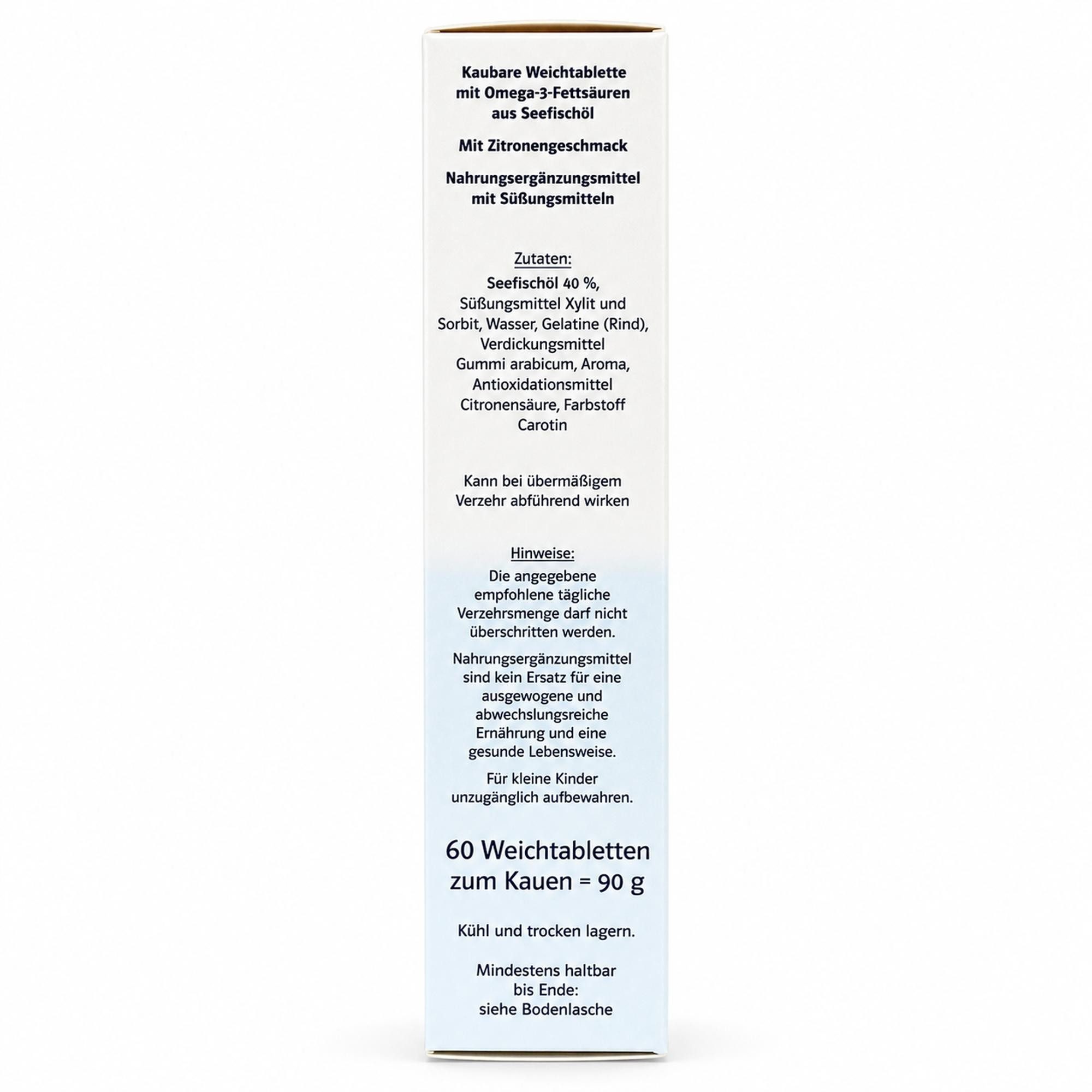Queisser Pharma GmbH & Co. KG DOPPELHERZ Omega-3 Gel-Tabs family system 60St Gel-Tabs