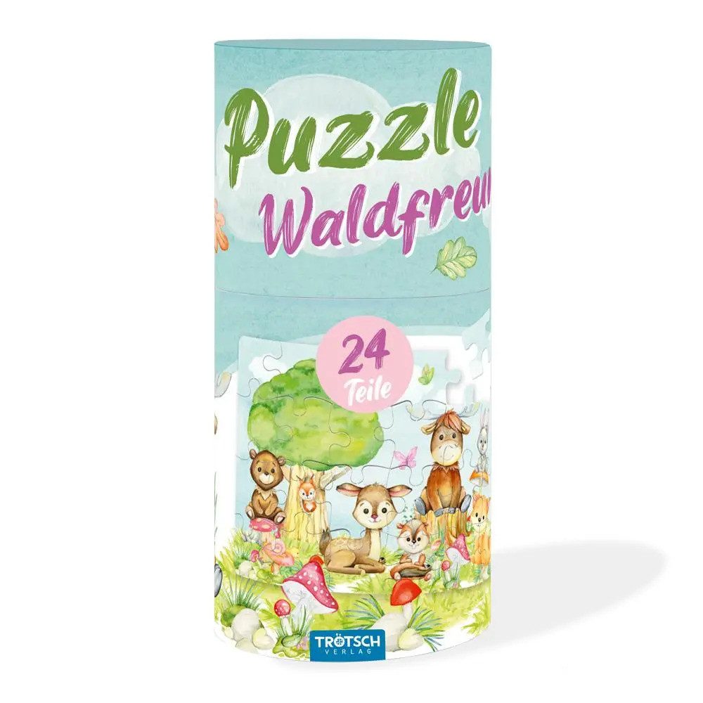 Trötsch Verlag Puzzle Trötsch Puzzle Waldfreunde, Puzzleteile