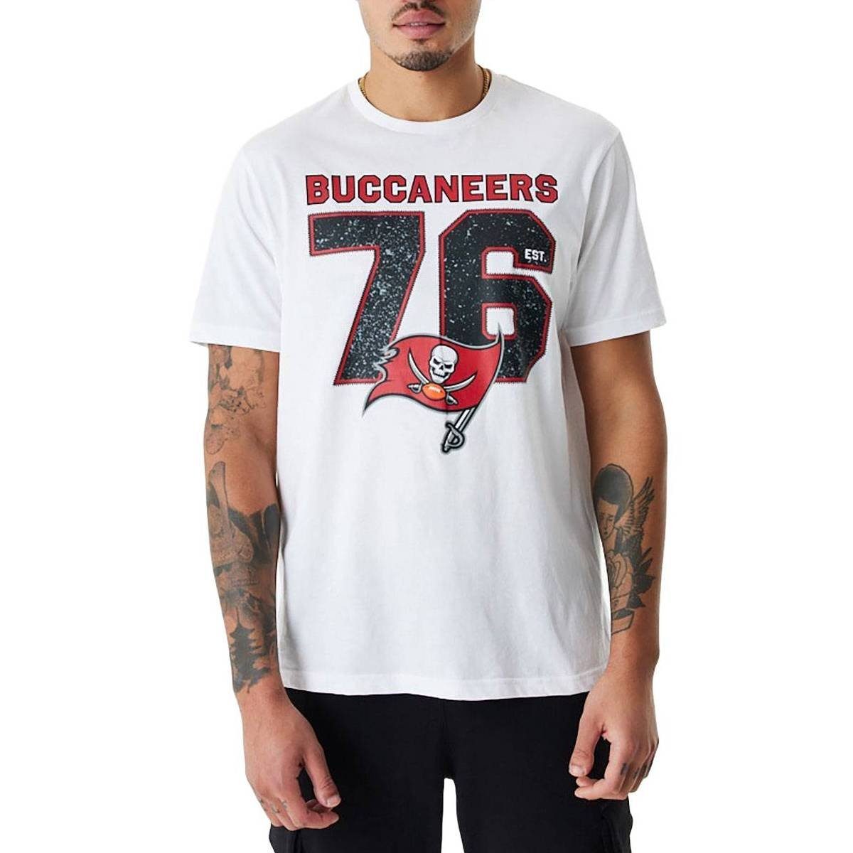 New Buccaneers NFL New Bay Era Tampa Era Wordmark T-Shirt T-Shirt