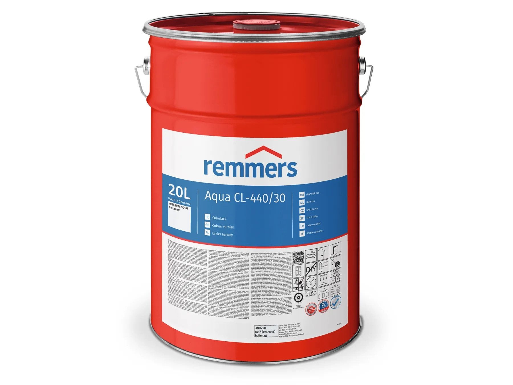 Remmers Holzlack Aqua CL-440-Colorlack