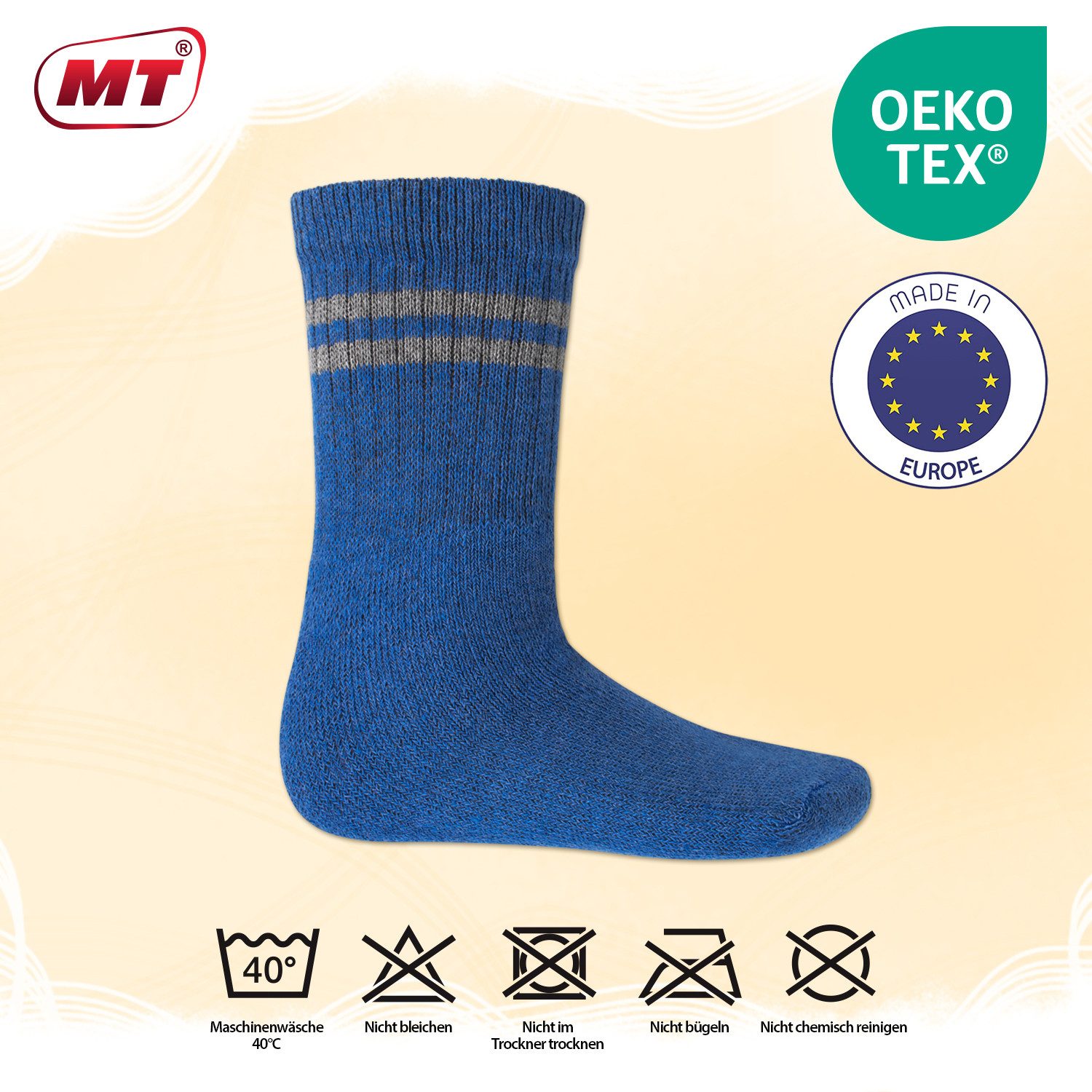 MT Tennissocken Kinder Freizeit Socken (5/10 Paar) Tennissocken Mädchen & Jungen (5-Paar) – Bild 3 von 4