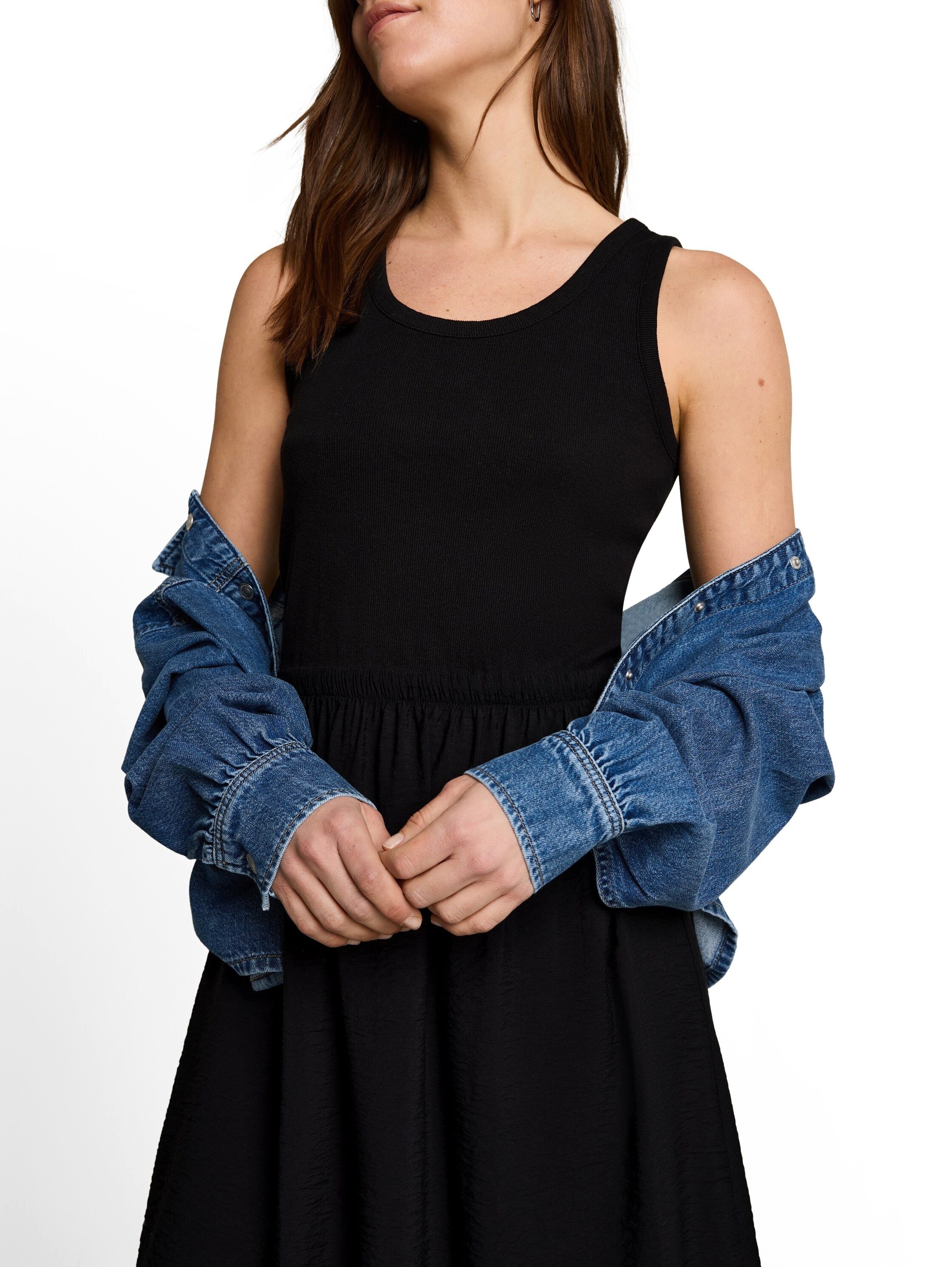 TOM TAILOR Sommerkleid Sommerkleid mit Tanktop-Trägern