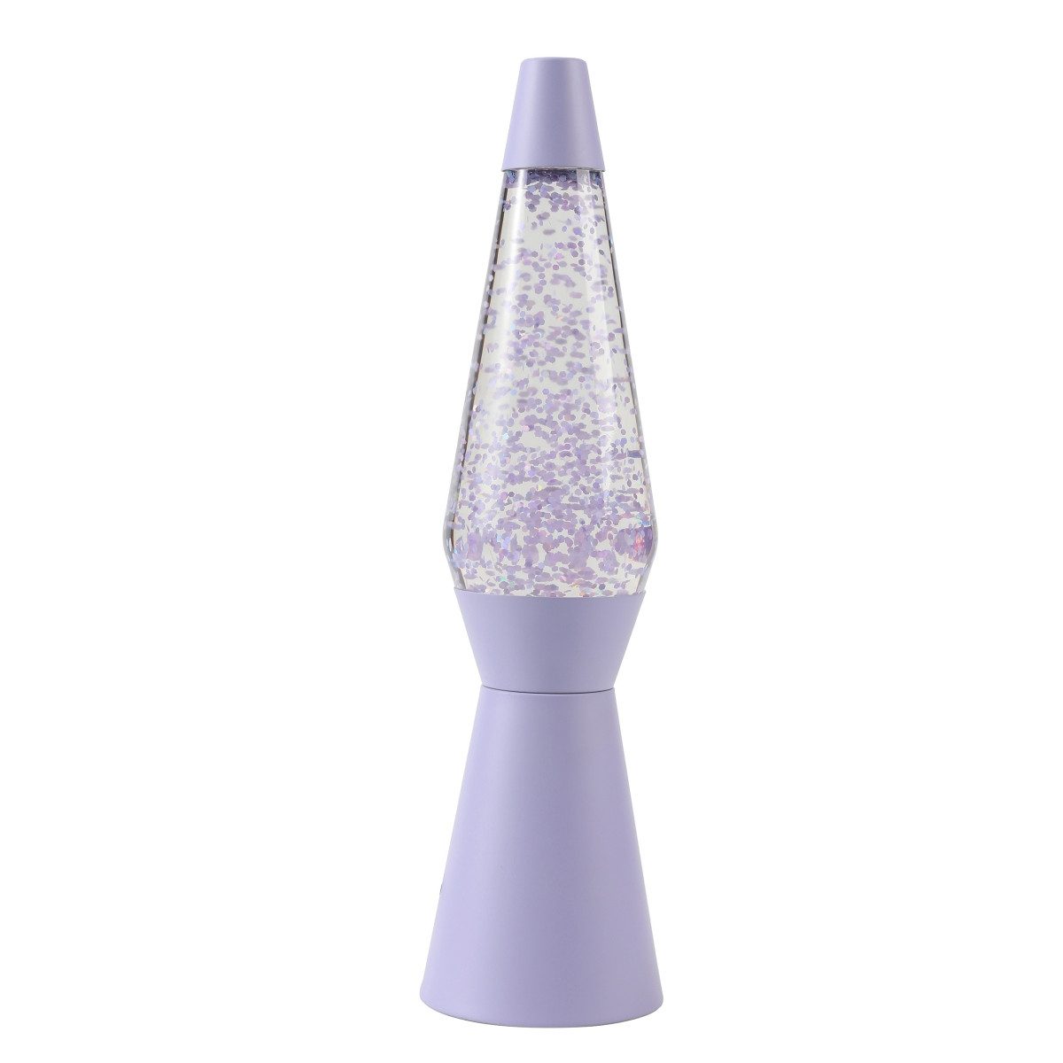 I-TOTAL Dekolicht Glitzerlampe Tischlampe mit Effektlicht, Ø 10,2 x 40 cm