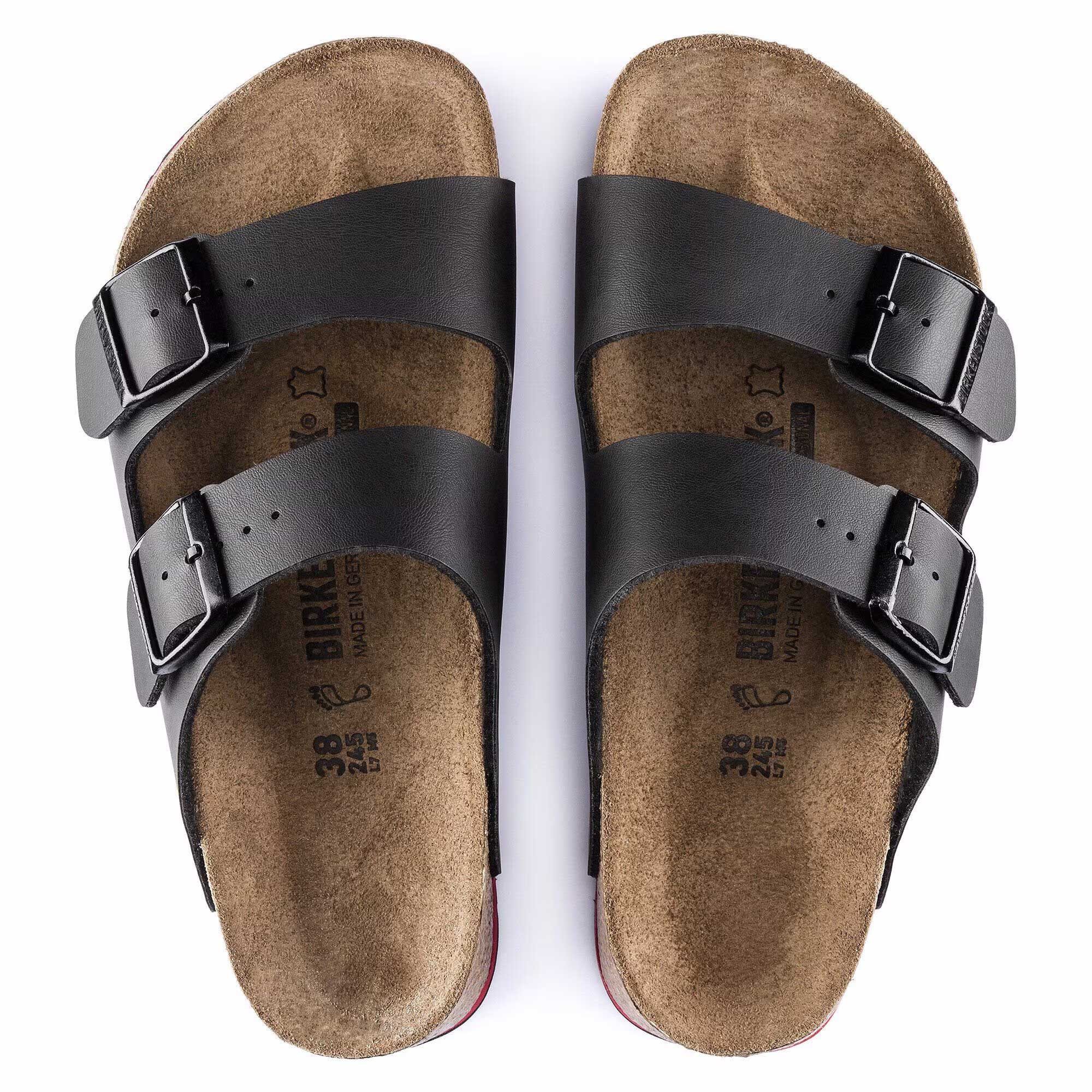 Birkenstock ARIZONA Herren und Damen Sandalen mit ergonomischem Fußbett und Riemen Pantolette Rutschfeste Laufsohle und verstellbare Schnallen – Für Alltag & Beruf