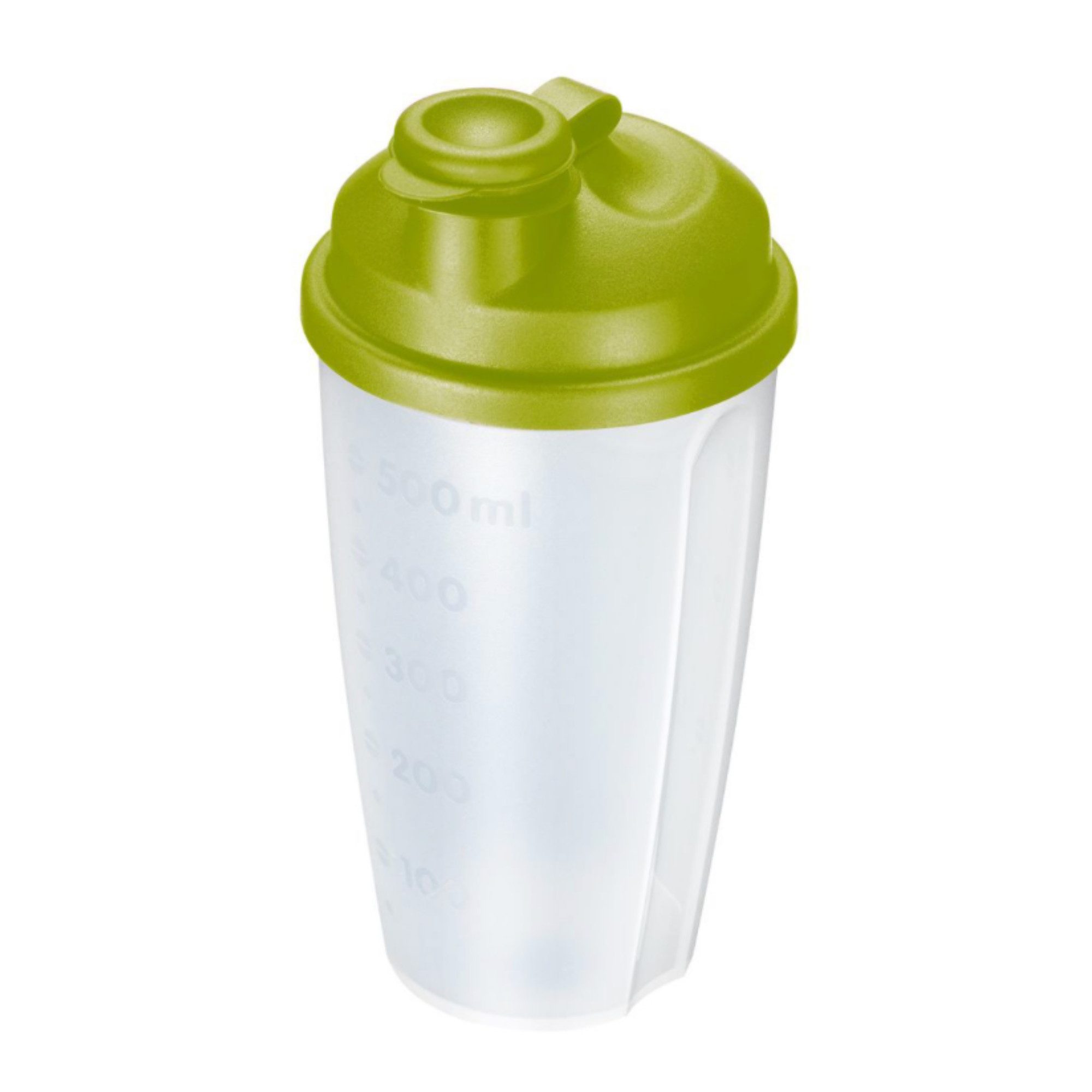 WESTMARK Dressing Shaker mit Mess-Skala, Mix- und Schüttelbecher, herausnehmbarer Mixscheibe, PP