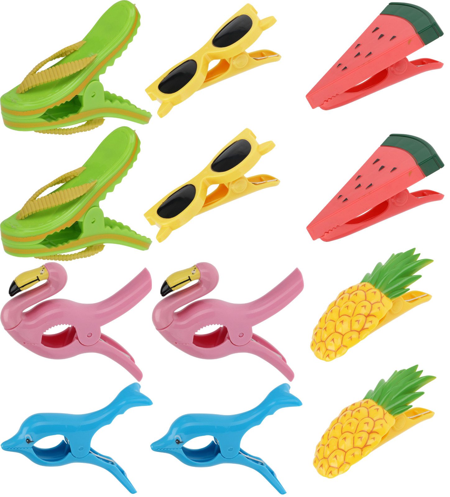 Koopman Handtuchklemme Handtuchclips Handtuchhalter-Clips Strandtuchklammer günstig online kaufen