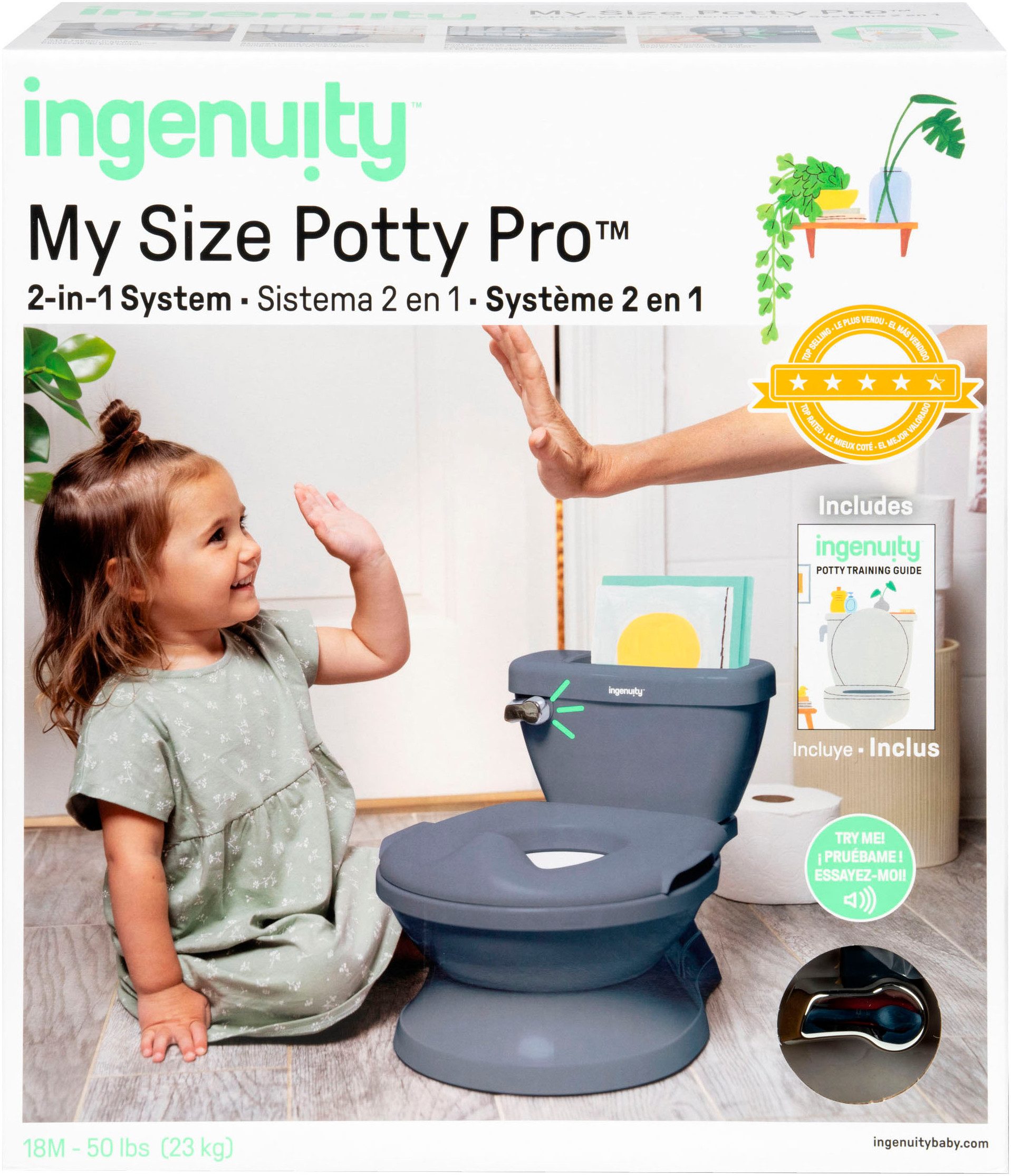 ingenuity Toilettentrainer My Size Potty Pro™