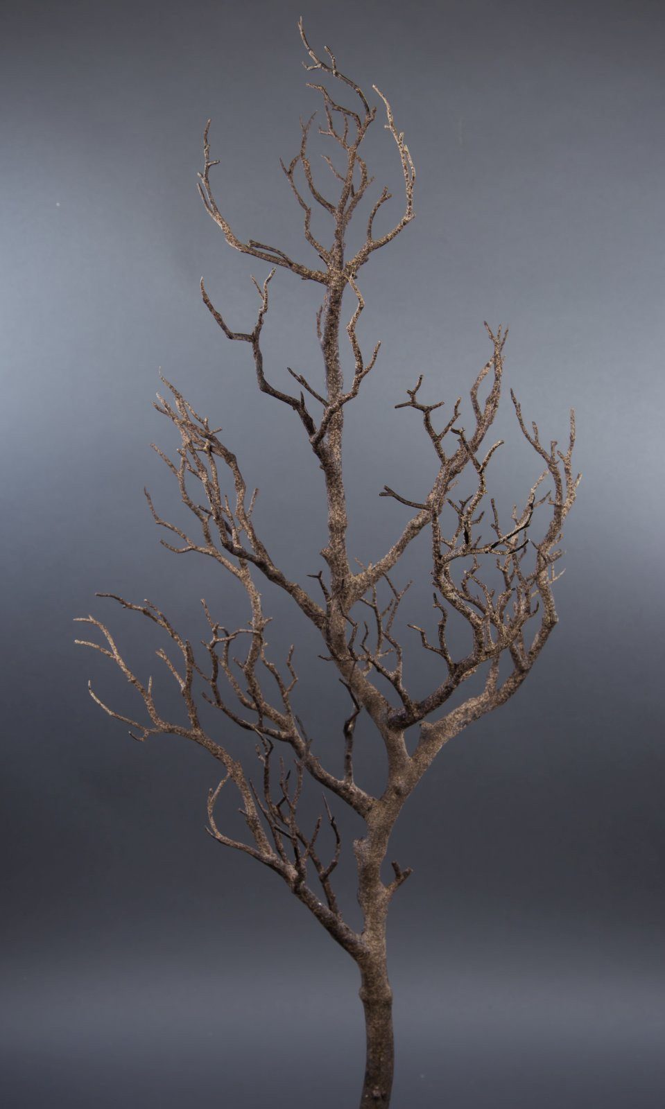 Kunstzweig Dekoast / Dekozweig YF künstlicher Ast Zweig Kunstast, Seidenblumen Roß, Höhe 80 cm, Braun