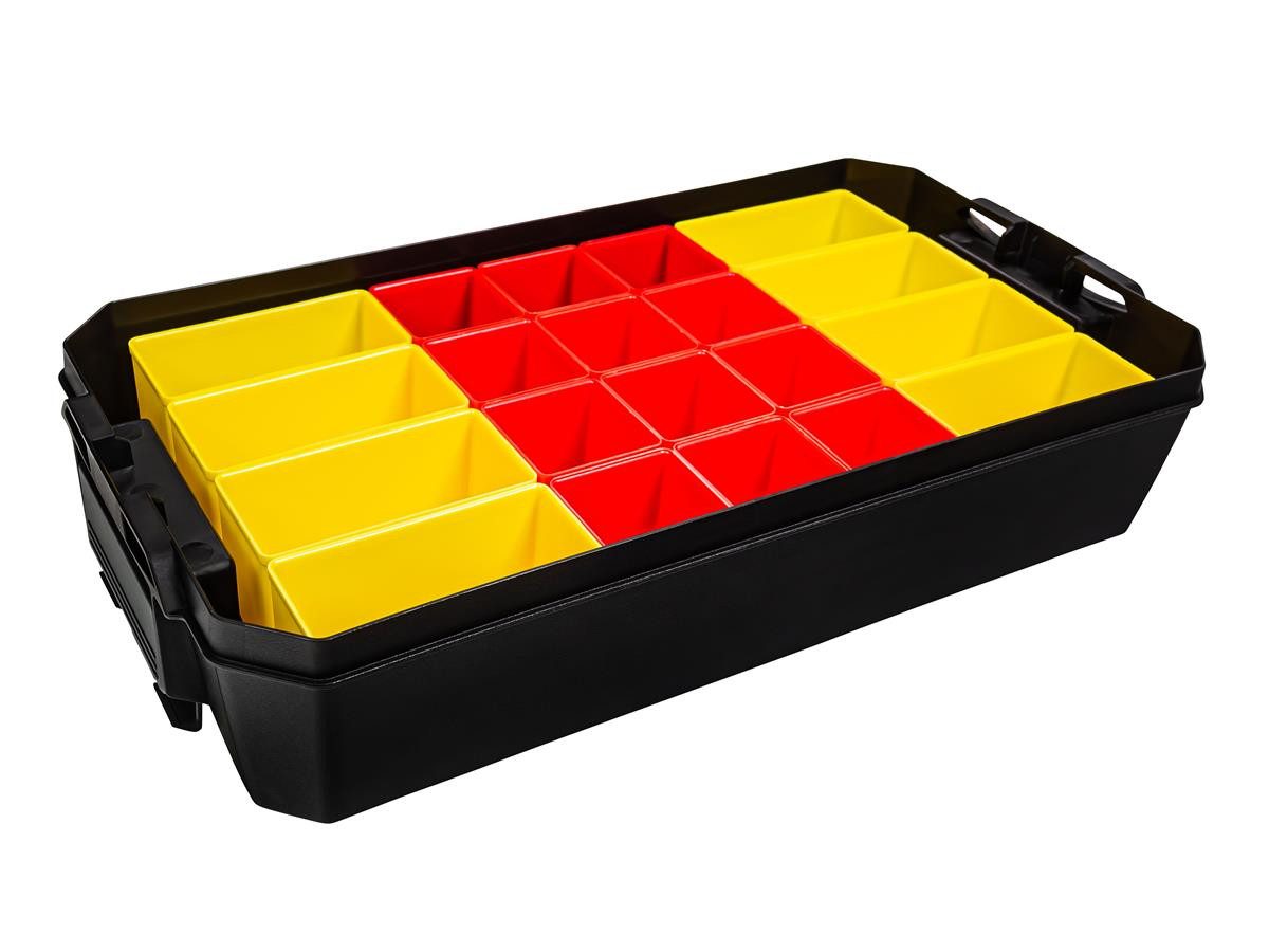 Sortimo® Werkzeugkoffer ProClick Insetboxen-Set IBS AB3 CT M74 BSS, für ClickTray Werkzeugwanne