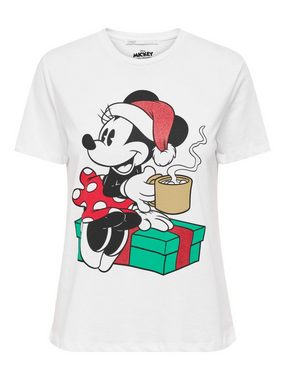 ONLY T-Shirt DISNEY CHRISTMAS (1-tlg) Plain/ohne Details