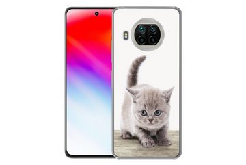 MuchoWow Handyhülle Kätzchen - Katze - Haustiere - Jungen - Kinder - Mädchen, Phone Case, Handyhülle Xiaomi Mi 10T Lite, Silikon, Schutzhülle