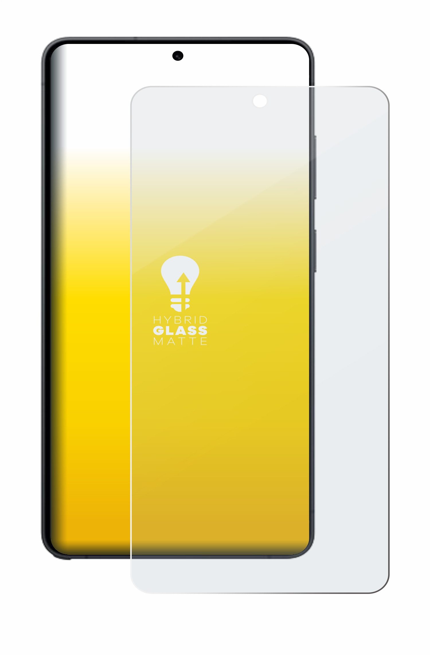upscreen Displayschutzglas Folie für Samsung Galaxy S26 Ultra, Schutzfolie Glas Panzer Display Schutz matt