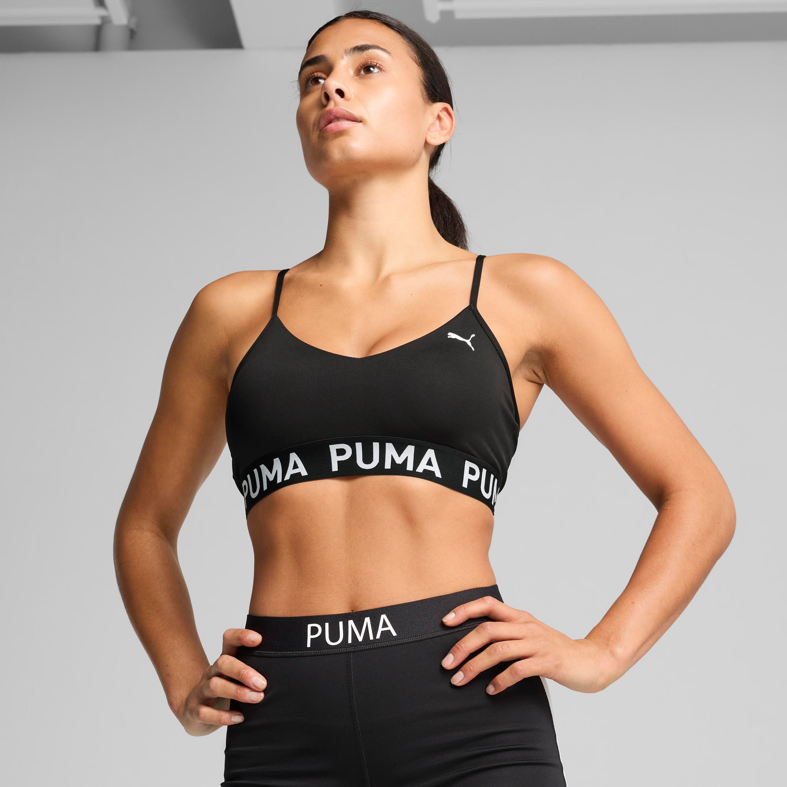 PUMA Sport-BH MOVE STRONG BRA - LOW mit verstellbaren Trägern, mit herausnehmbaren Polstern