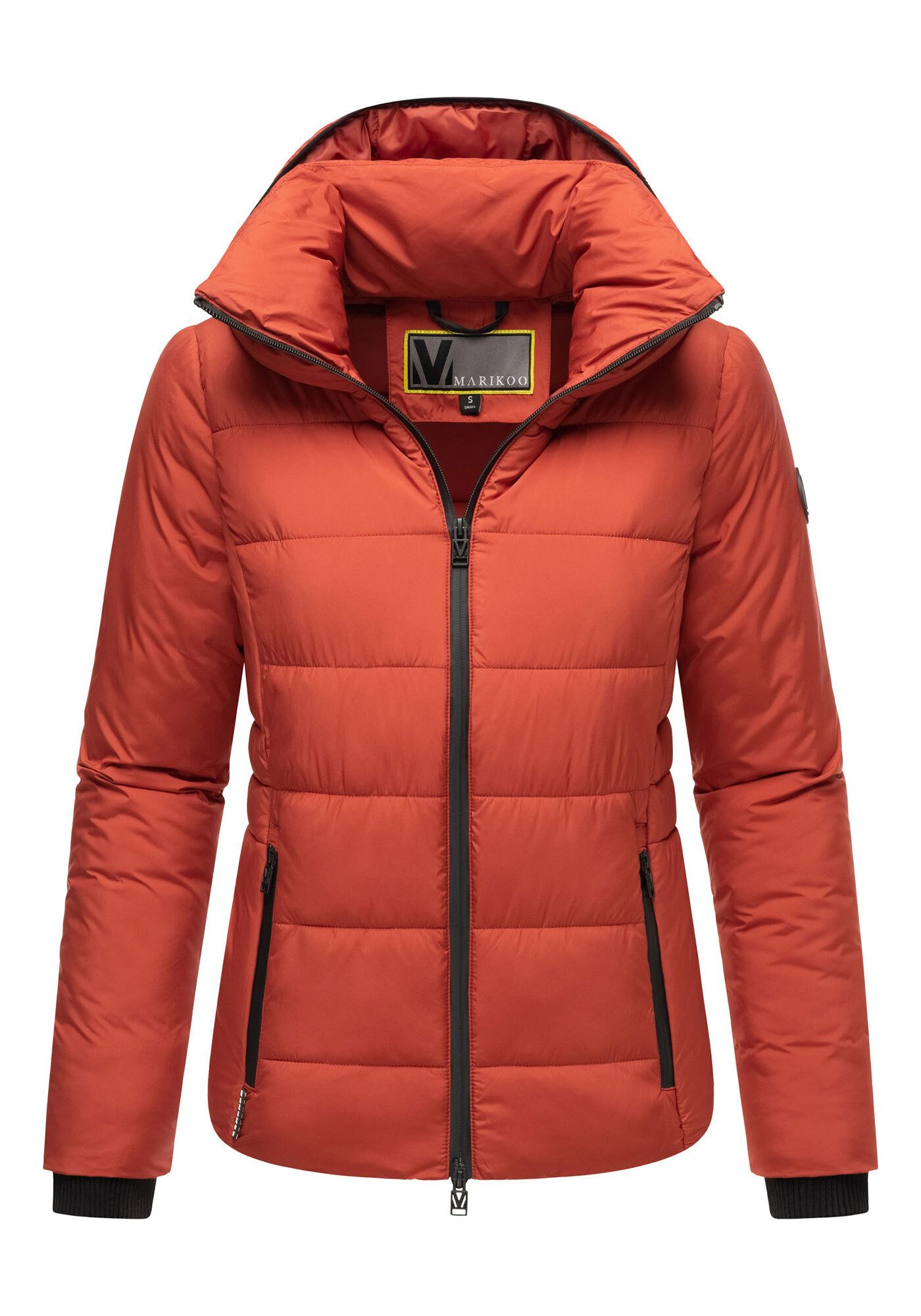 Marikoo Steppjacke Radaa Mit Hohem und gefüttertem Kragen