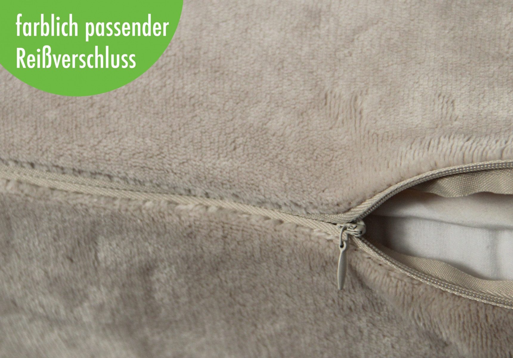 Heubergshop Seitenschläferkissenbezug, (1 Stück), 40x145cm, Fleece günstig online kaufen