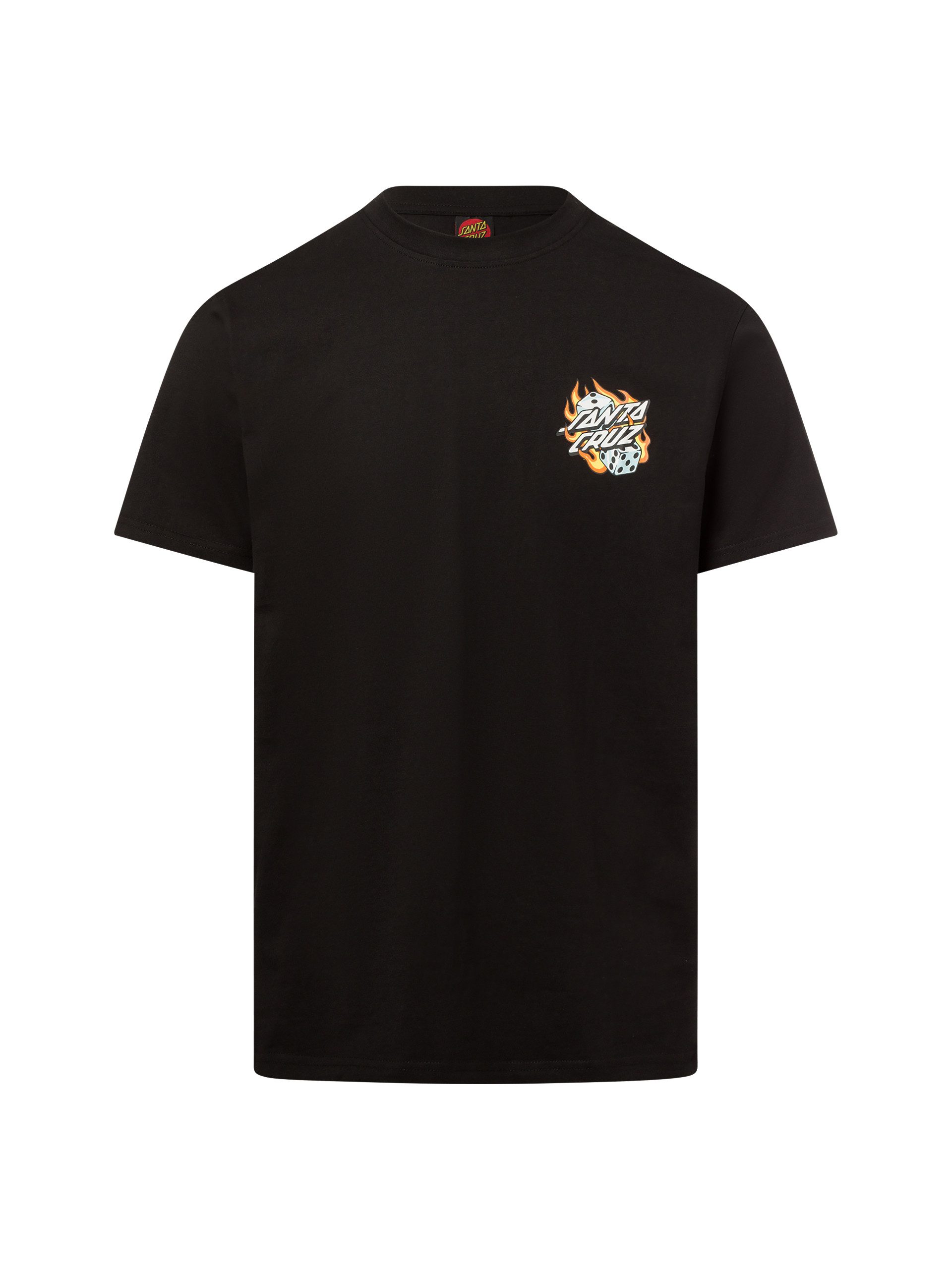 Santa Cruz T-Shirt Flaming Dice