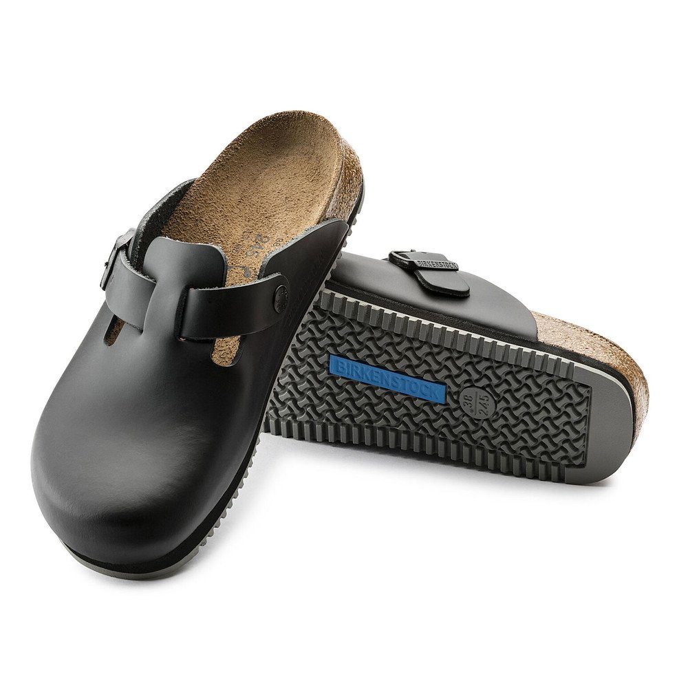 Birkenstock Clog Boston Super Grip, Naturleder, günstig online kaufen