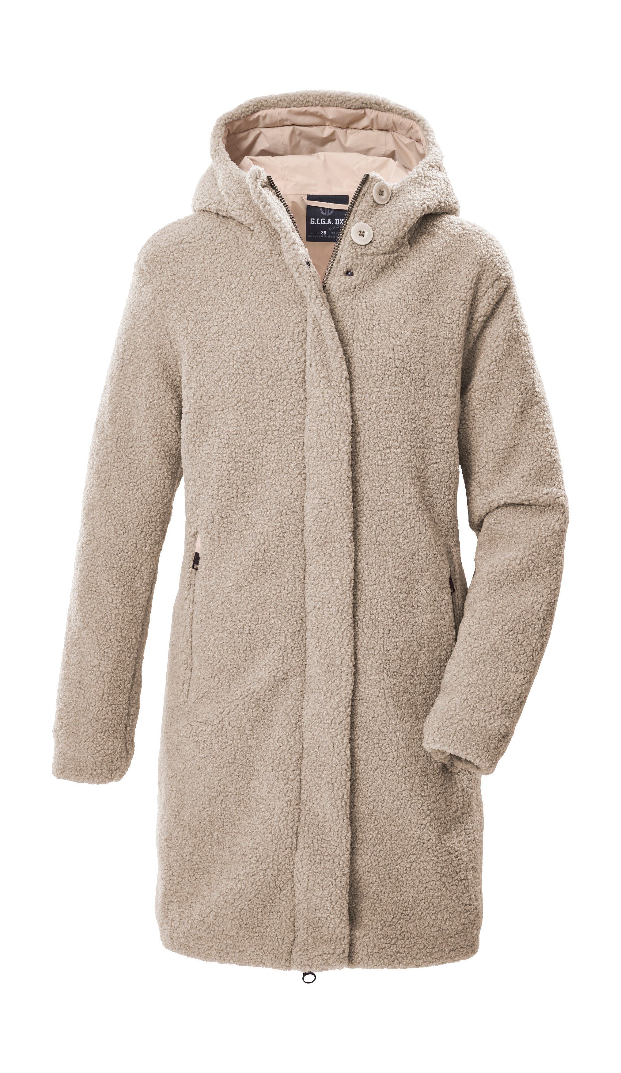 G.I.G.A. DX by killtec Parka GW 95 WMN PRK Wasserdichte Damenjacke mit Kapuze, 2-Wege-Reißverschluss, PFAS-frei