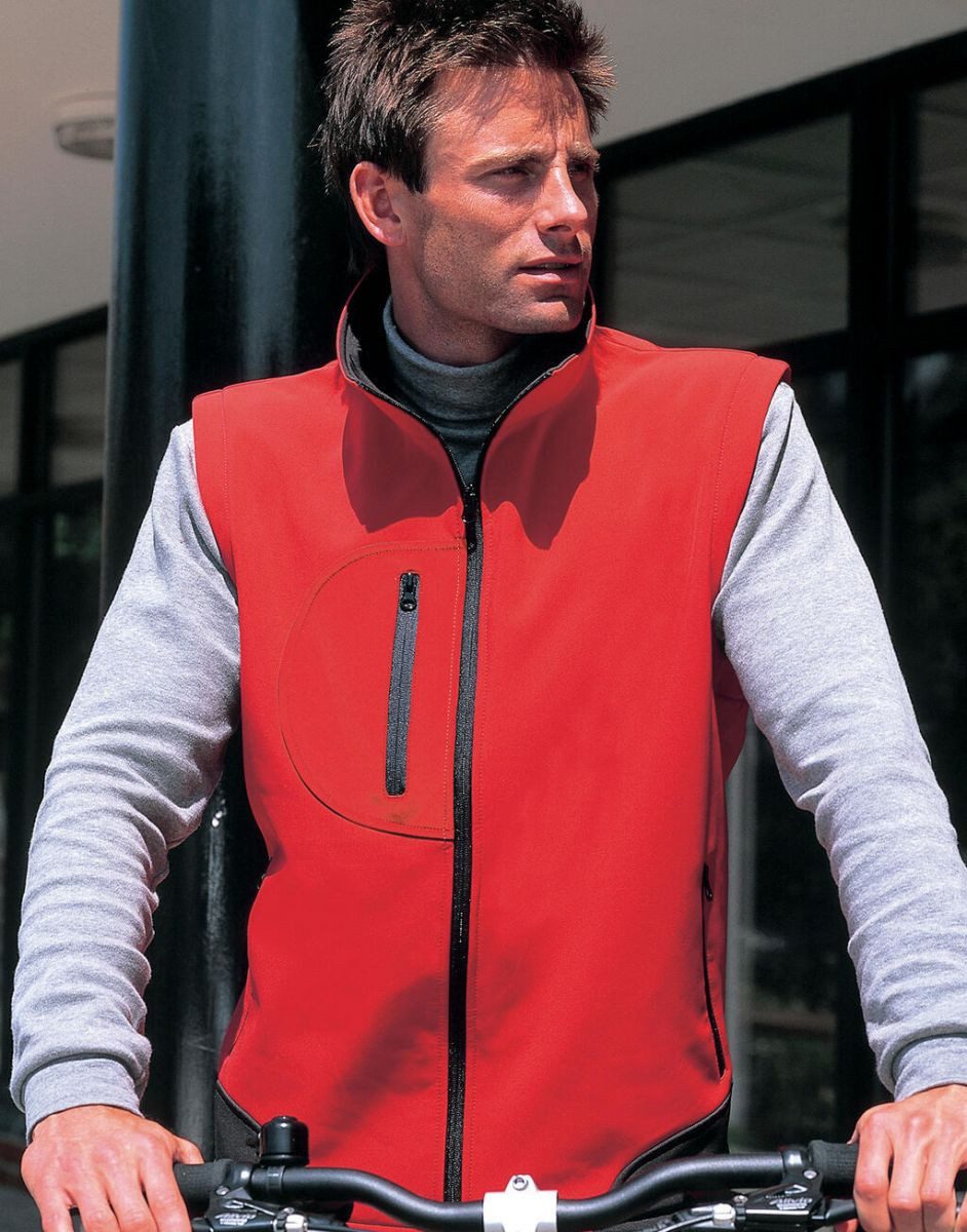 Result Funktionsweste Herren Soft Shell Bodywarmer / Weste