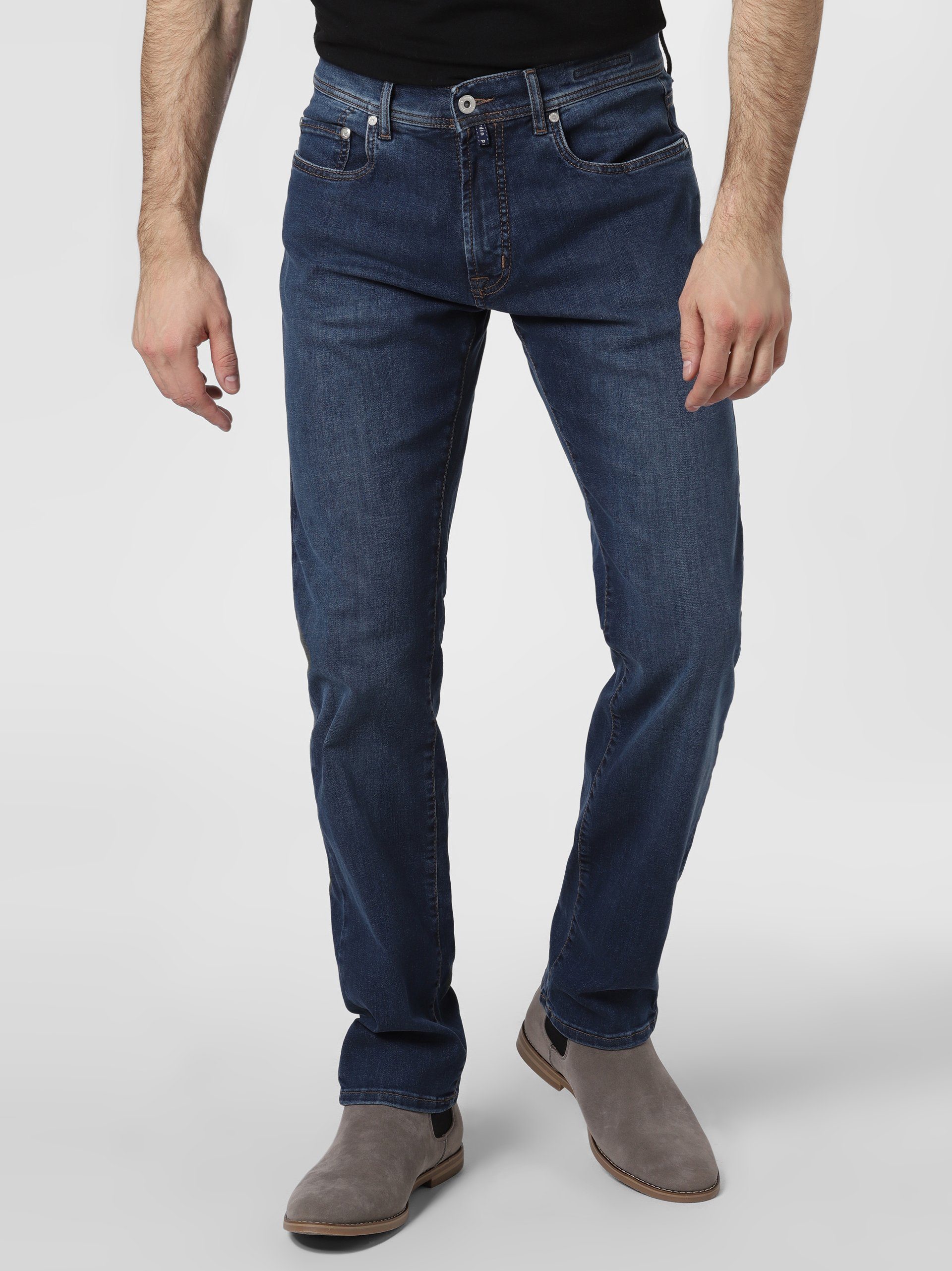 Pierre Cardin Straight-Jeans dark stone