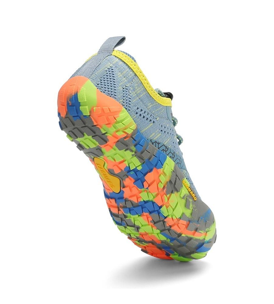SAGUARO Smart I (flexible Sohle, Zero Drop) hellblau Kinder Barfußschuh