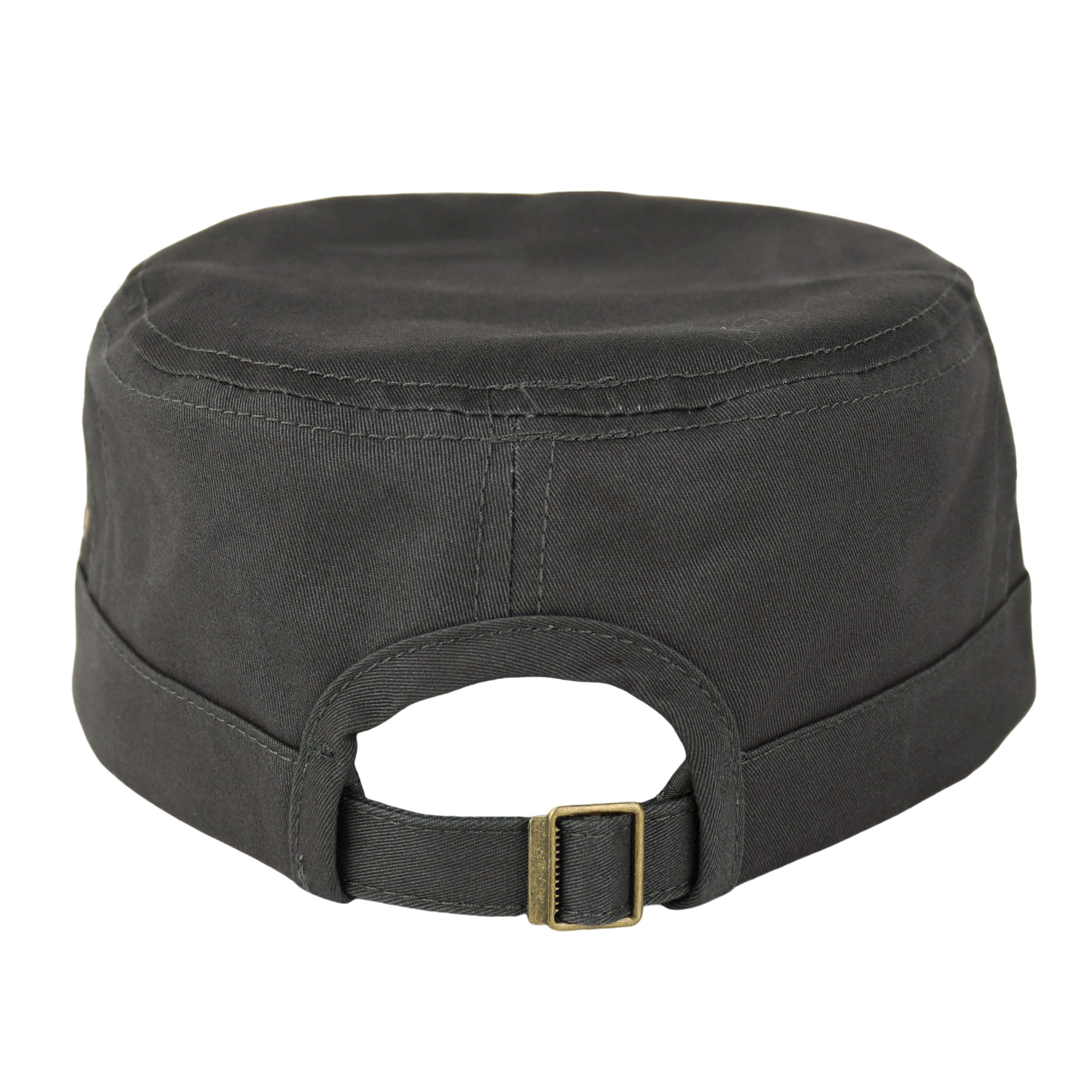 MIRROSI Army Cap Military Cap aus reinem Baumwolle mit Shirm (Outdoor Cap, Feldmütze, Kappe) Atmungsaktiv, Einheitsgröße, Unisex, Damen Herren