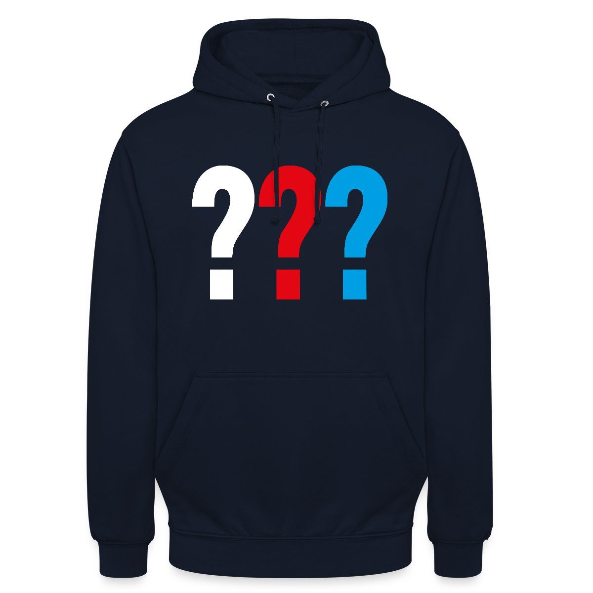 Hoodie Die Drei Fragezeichen Logo Unisex Hoodie