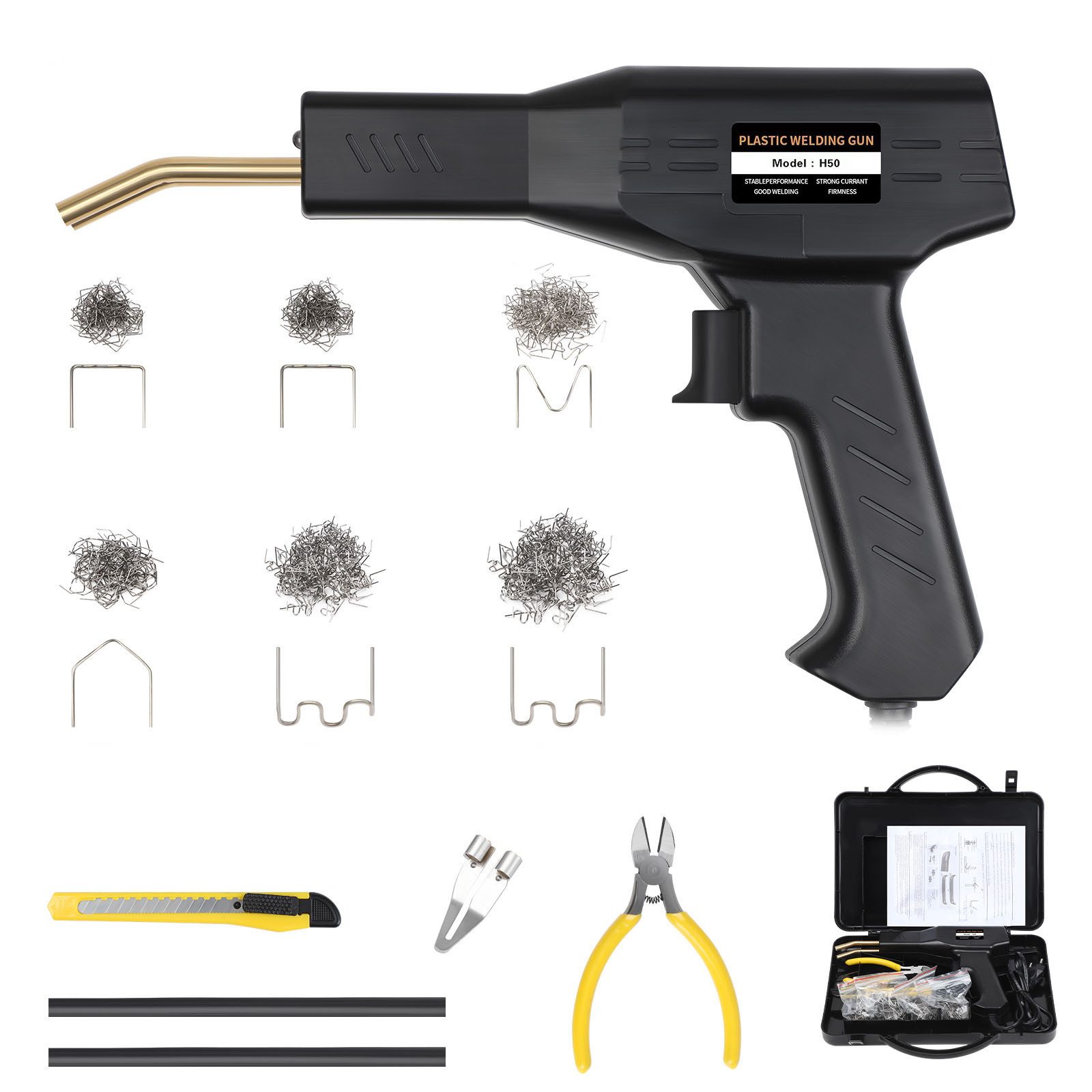 Elektroschweißgerät Kunststoffschweißgerät, Kunststoff schweißen Stoßstangen Reparatur Kit