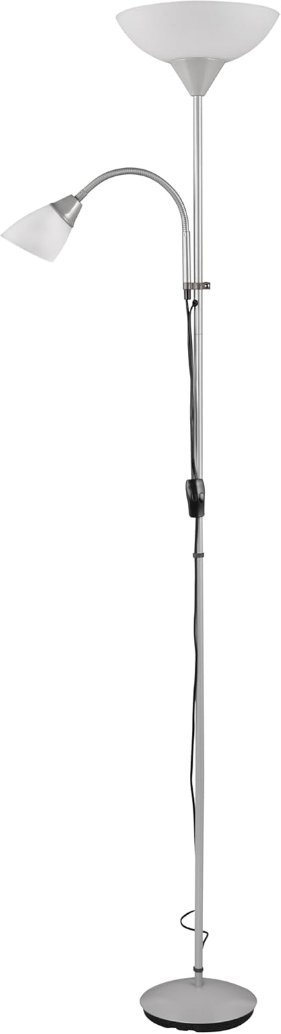 lightling Stehlampe Enzo, ohne Leuchtmittel, Schnurschalter, getrennt schal günstig online kaufen