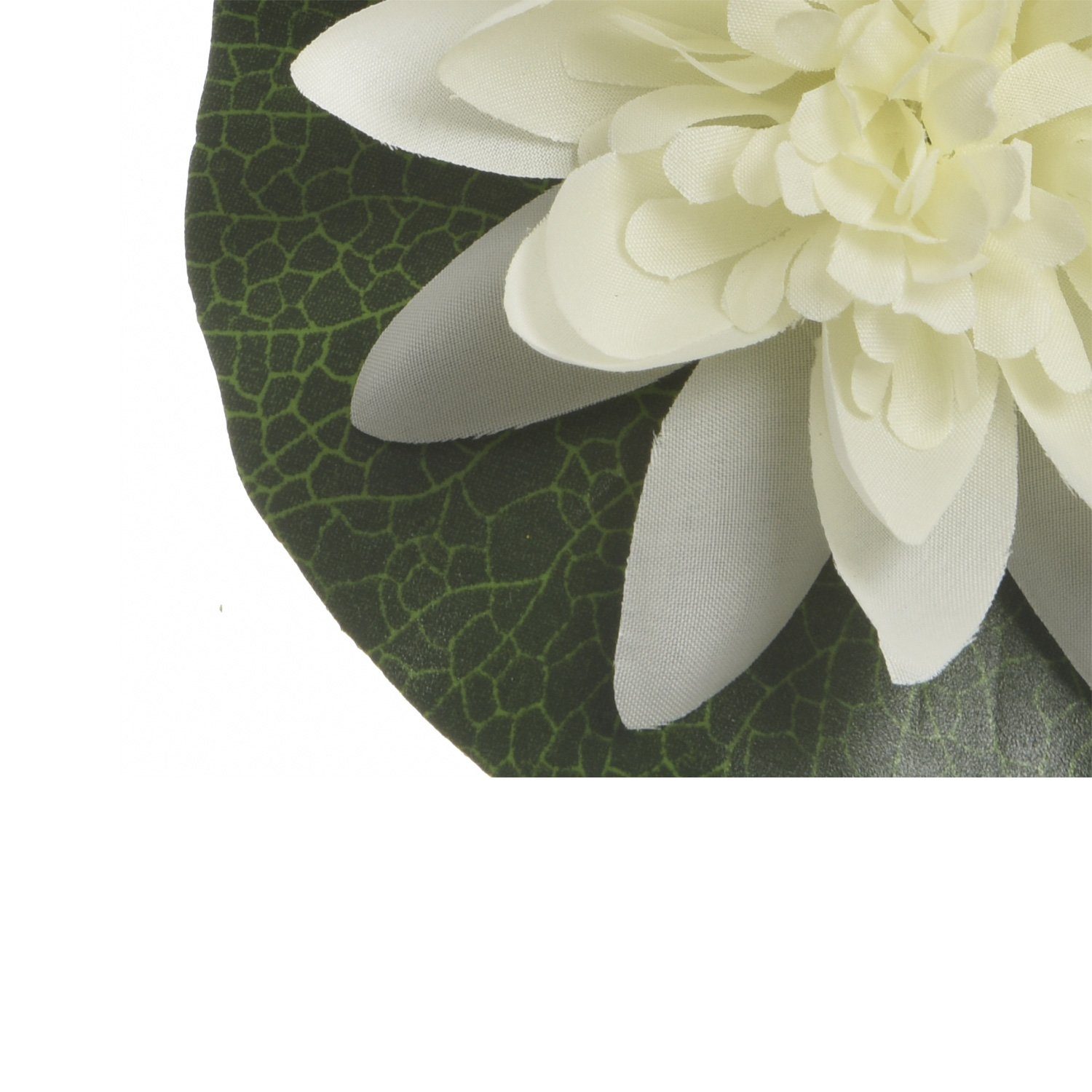Kunstblume MARELIDA, 4 Lotusblüte 13cm Kunstblume Teichblume schwimmend, D: Höhe Lotusblume Seerose cm