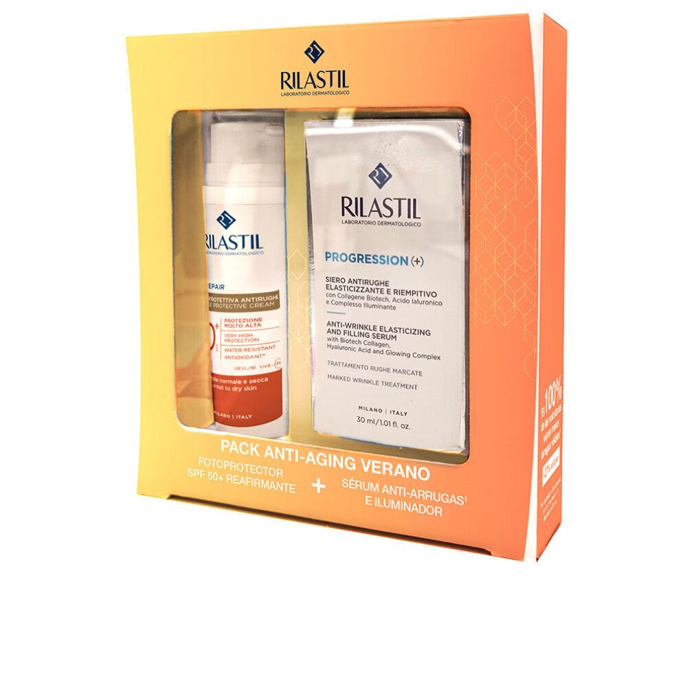 Rilastil Körperpflegemittel Age Repair SPF50 50ml Verlaufsserum 30ml Set