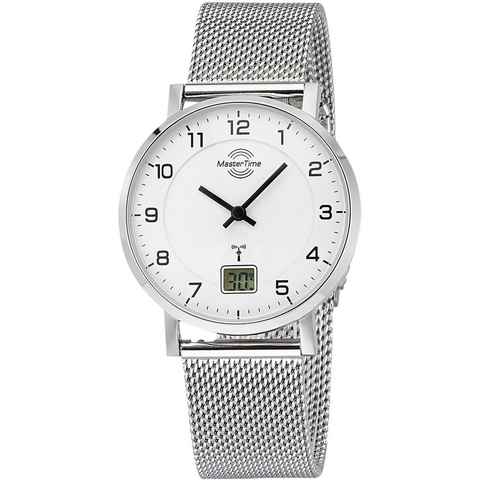 MASTER TIME Funkuhr Advanced, MTLS-10740-12M, Armbanduhr, Quarzuhr, Damenuhr, Datum