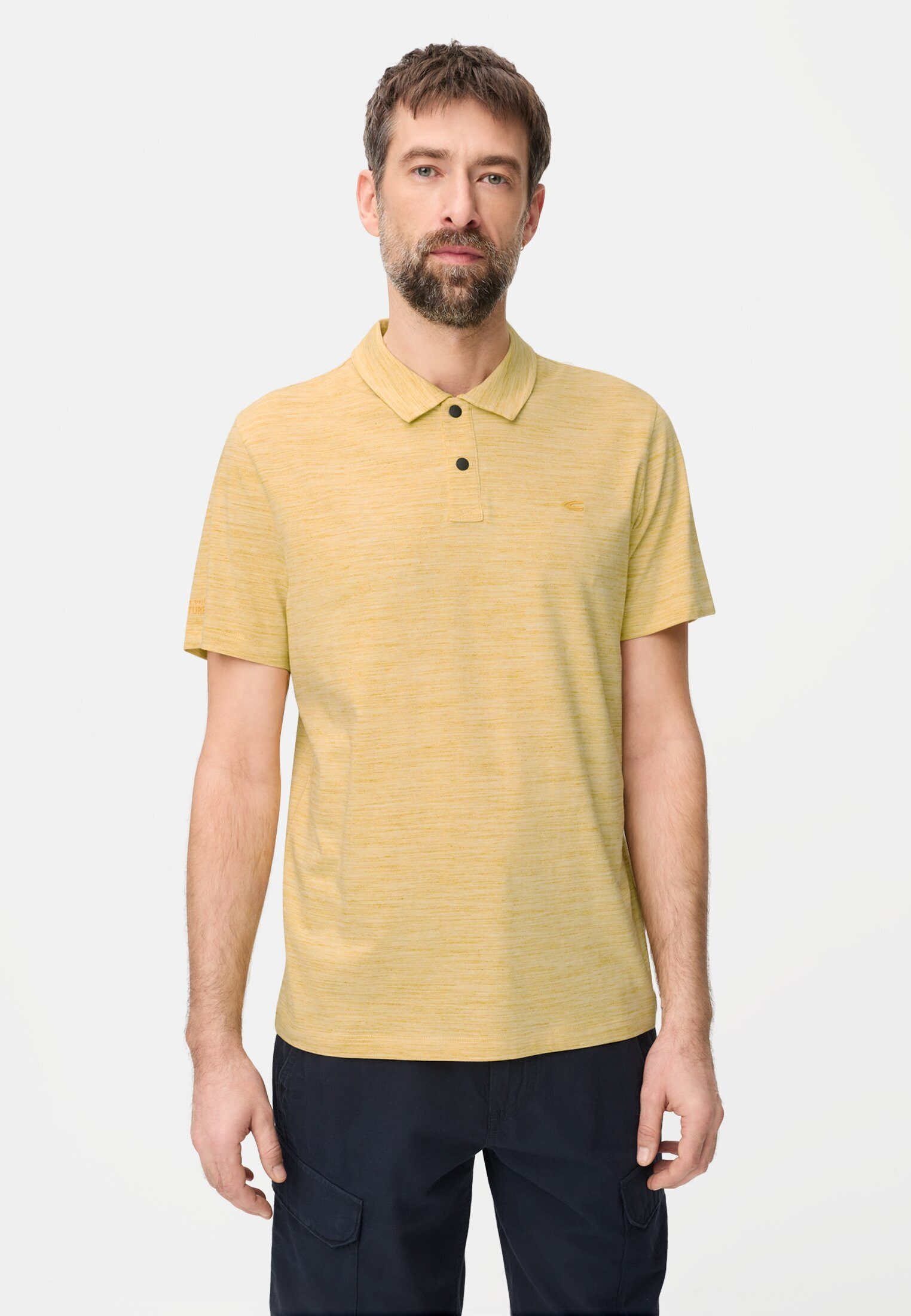 camel active Poloshirt Poloshirt mit Quick Dry Funktion Kurzarm Shirts_Poloshirt