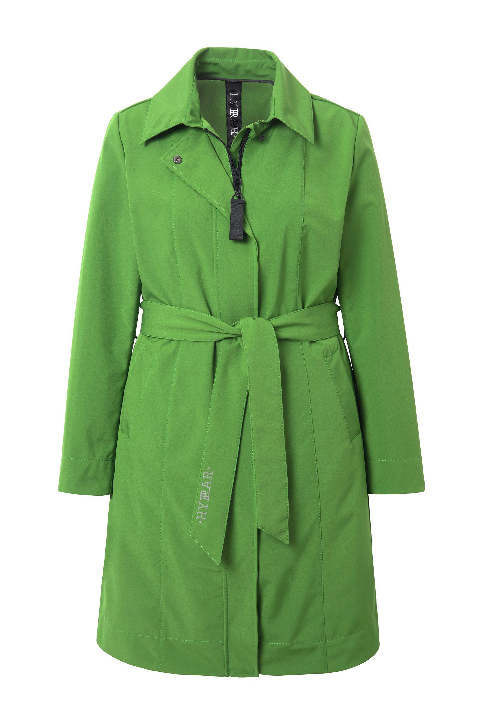 Ulla Popken Wintermantel HYPRAR Softshell-Trenchcoat wasserabweisend Gürtel günstig online kaufen