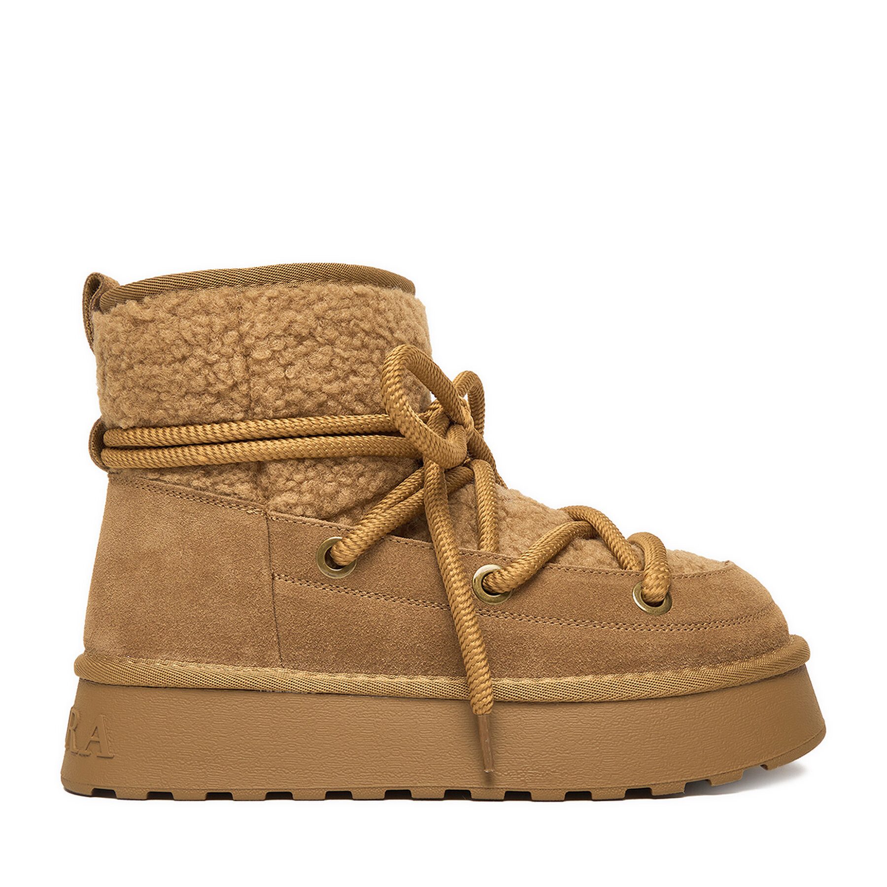 Badura Badura Damen Schneestiefel Braun Snowboots
